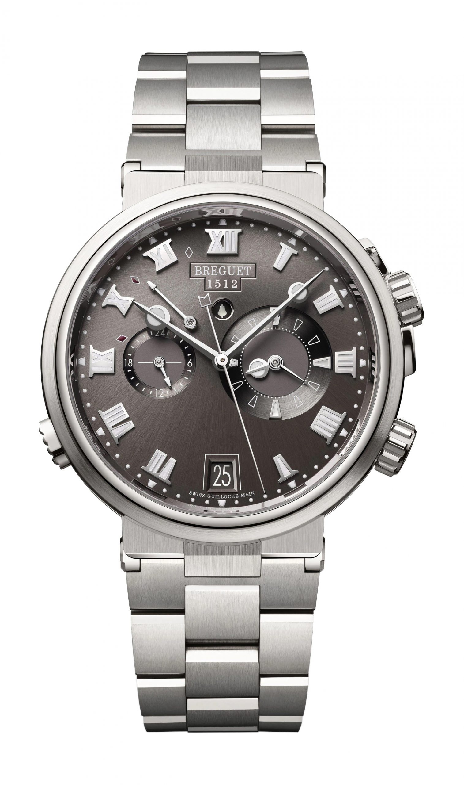 Breguet Marine Alarme Musicale 5547 luxury timepiece - detailed view