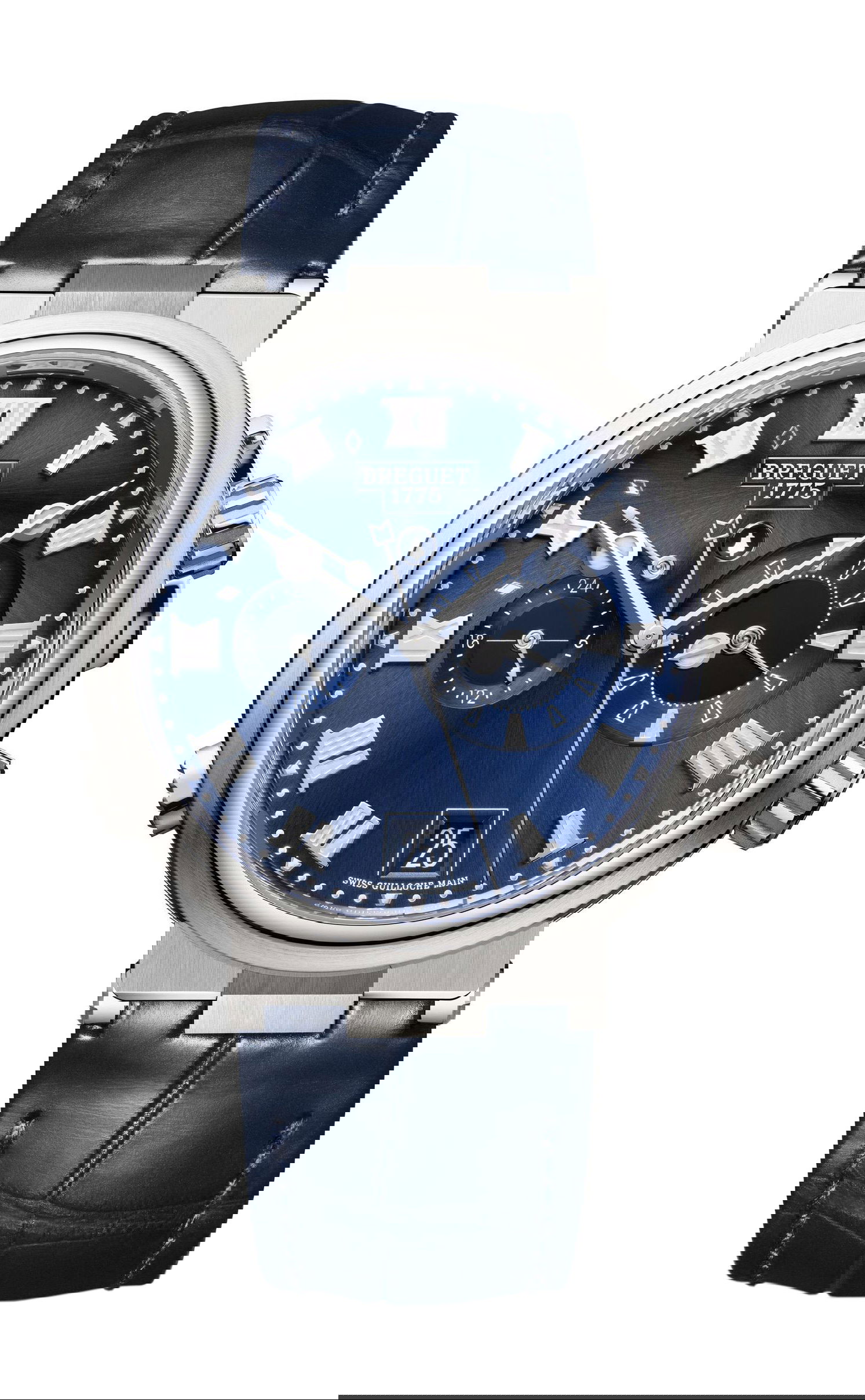 Breguet Marine Alarme Musicale 5547 luxury timepiece - detailed view