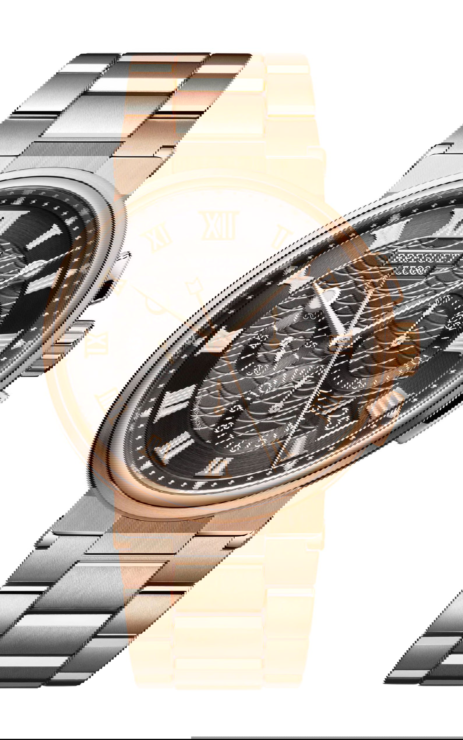 Breguet Marine Chronograph 5527 luxury timepiece - detailed view