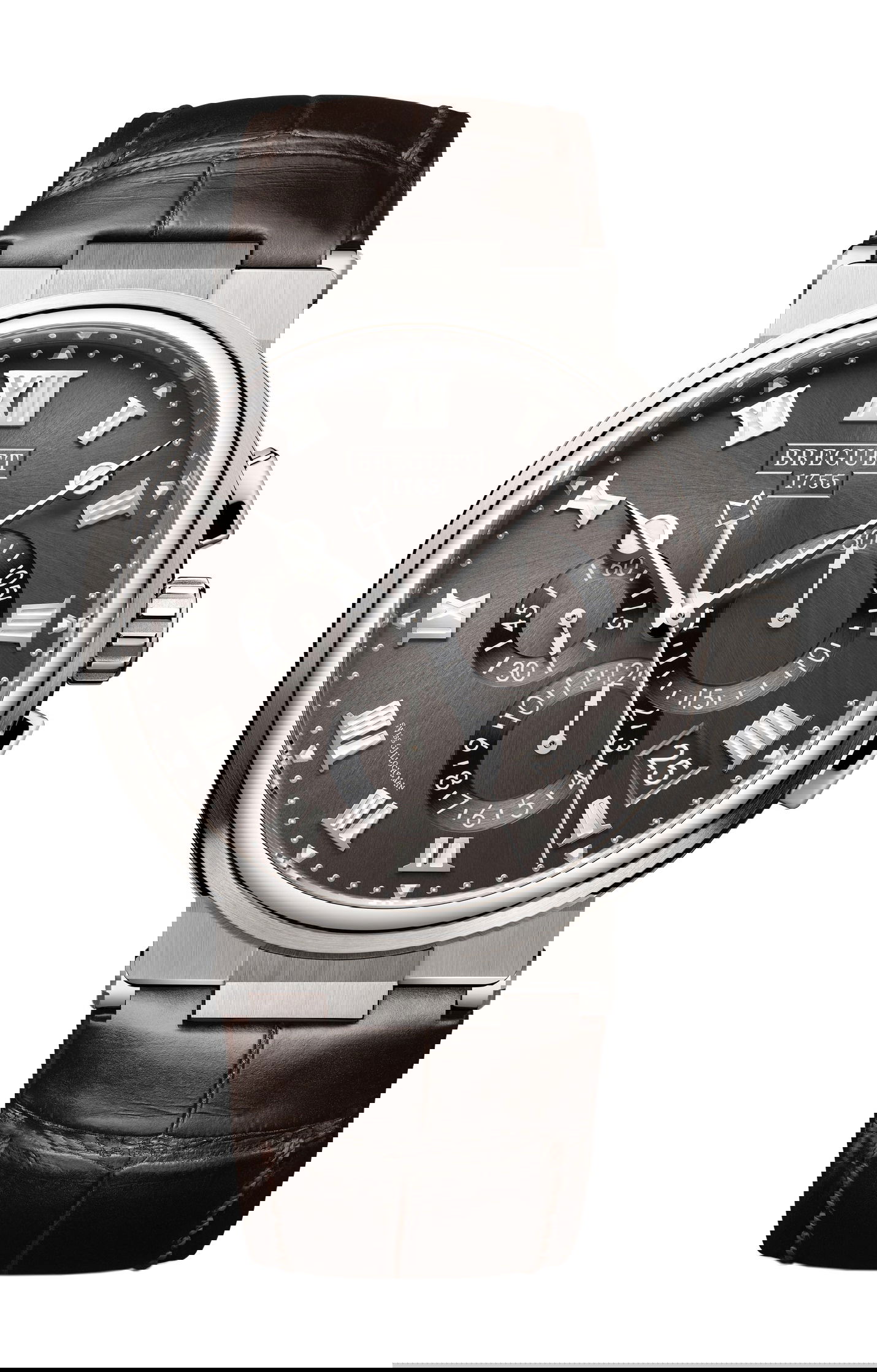 Breguet Marine Chronographe 5527 luxury timepiece - detailed view