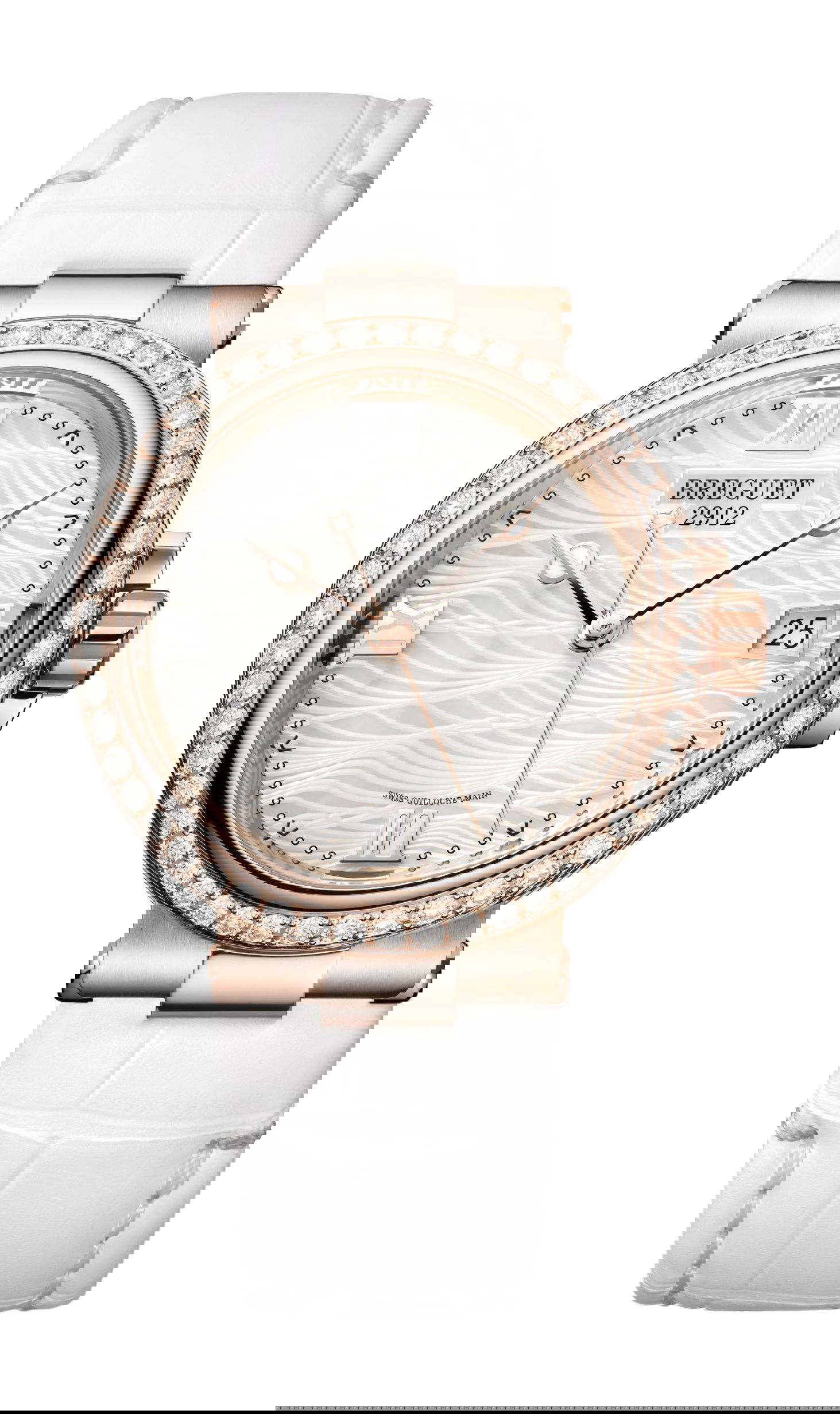 Breguet Marine Dame 9518 luxury timepiece - detailed view