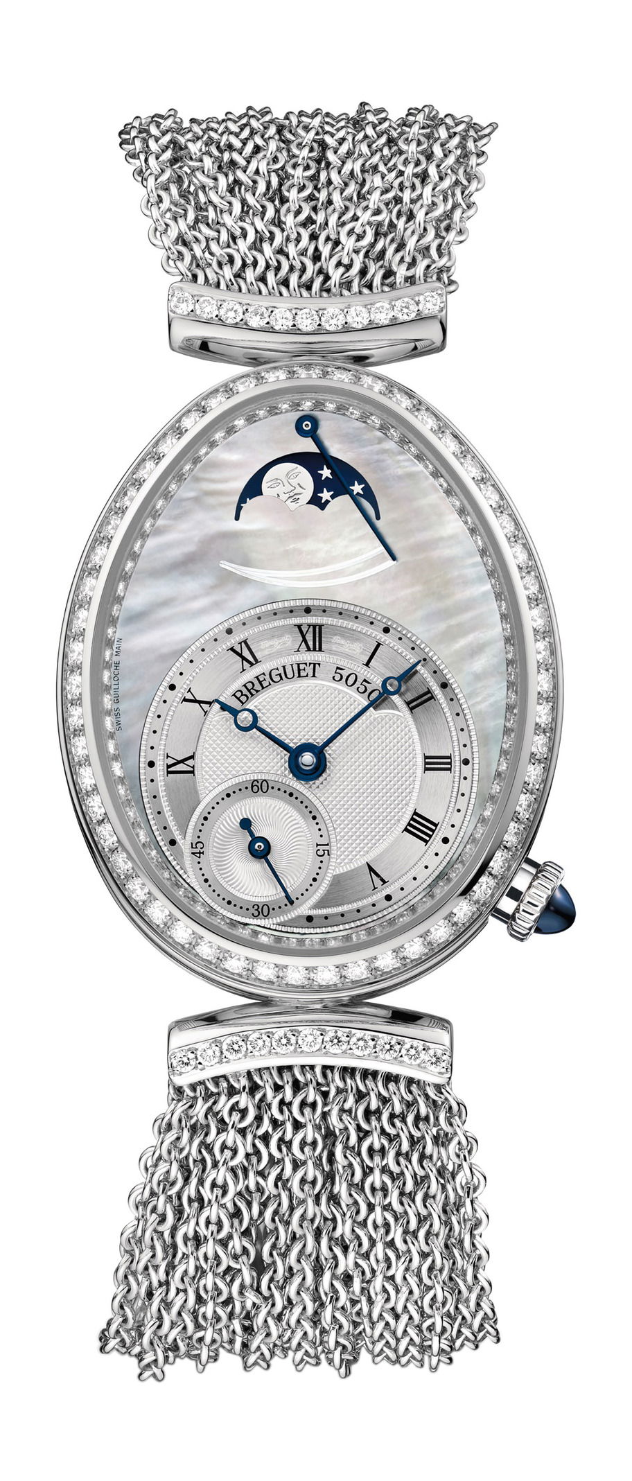 Breguet Reine de Naples 8908 luxury timepiece - detailed view
