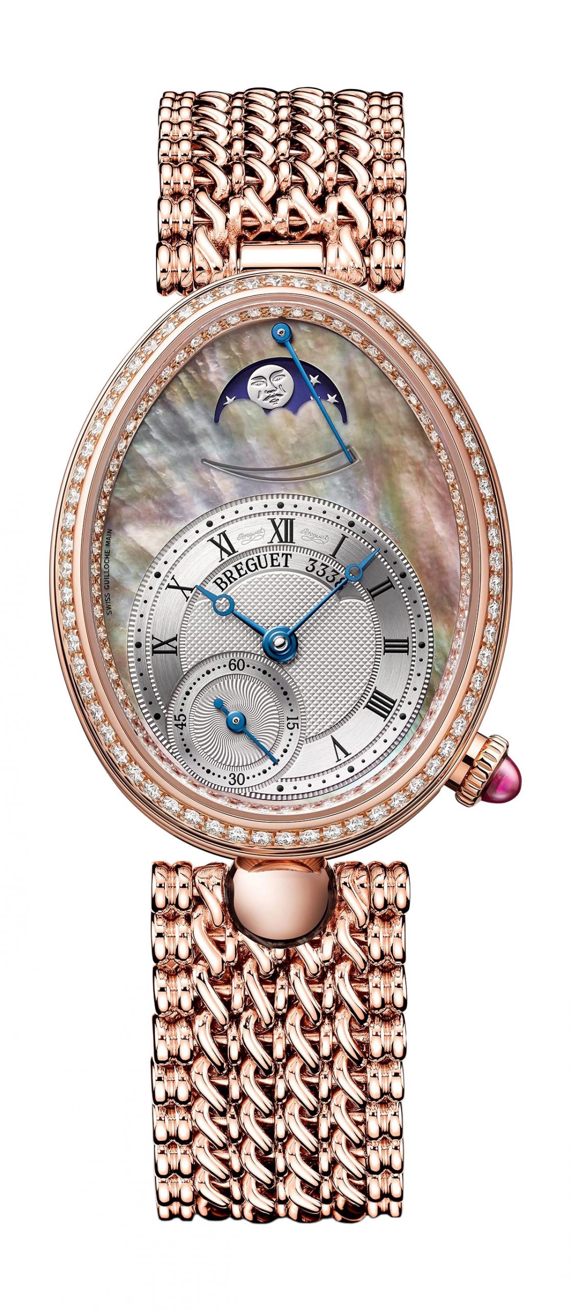 Breguet Reine de Naples 8908 luxury timepiece - detailed view