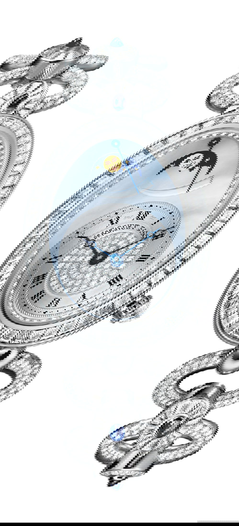 Breguet Reine de Naples 8909 luxury timepiece - detailed view