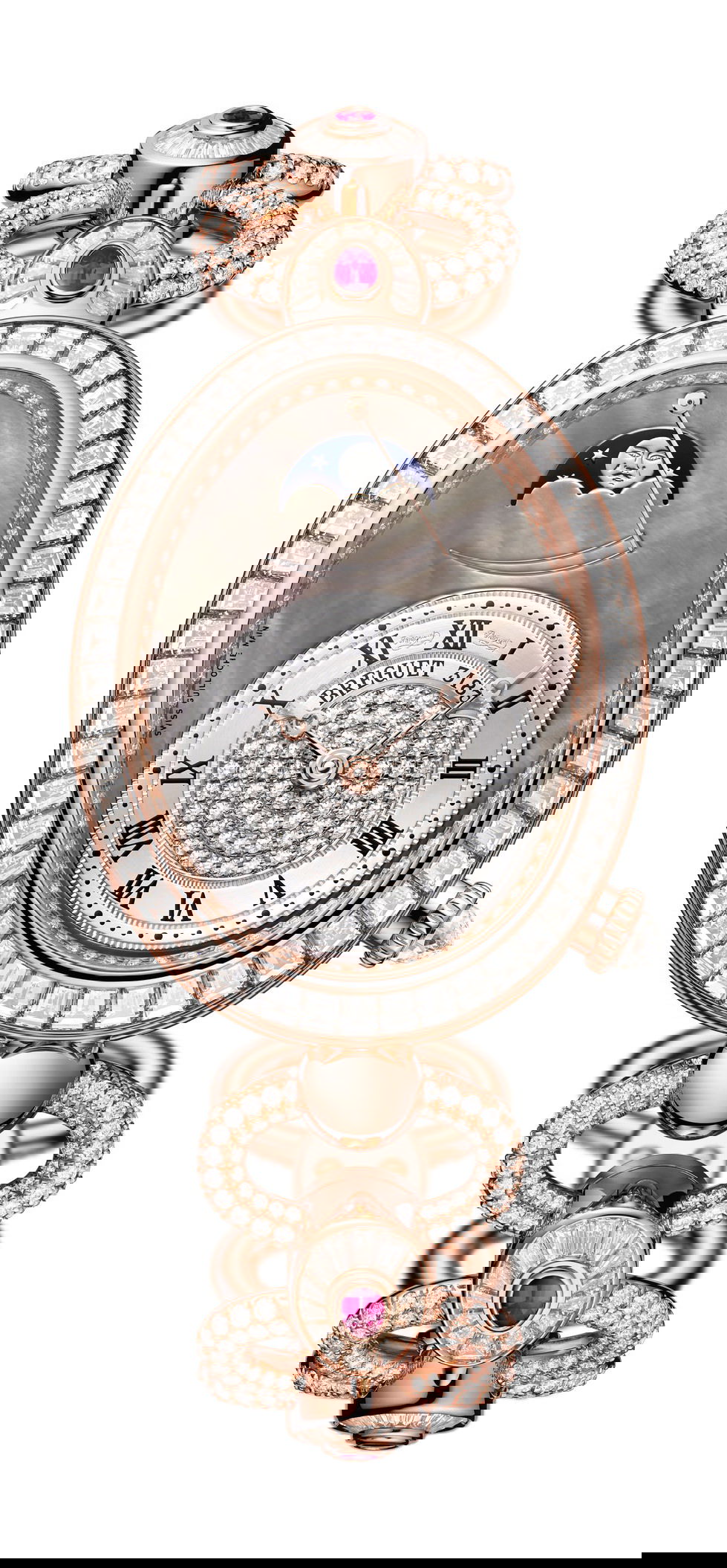 Breguet Reine de Naples 8909 luxury timepiece - detailed view