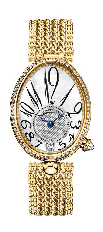 Breguet Reine de Naples 8918 luxury timepiece - detailed view