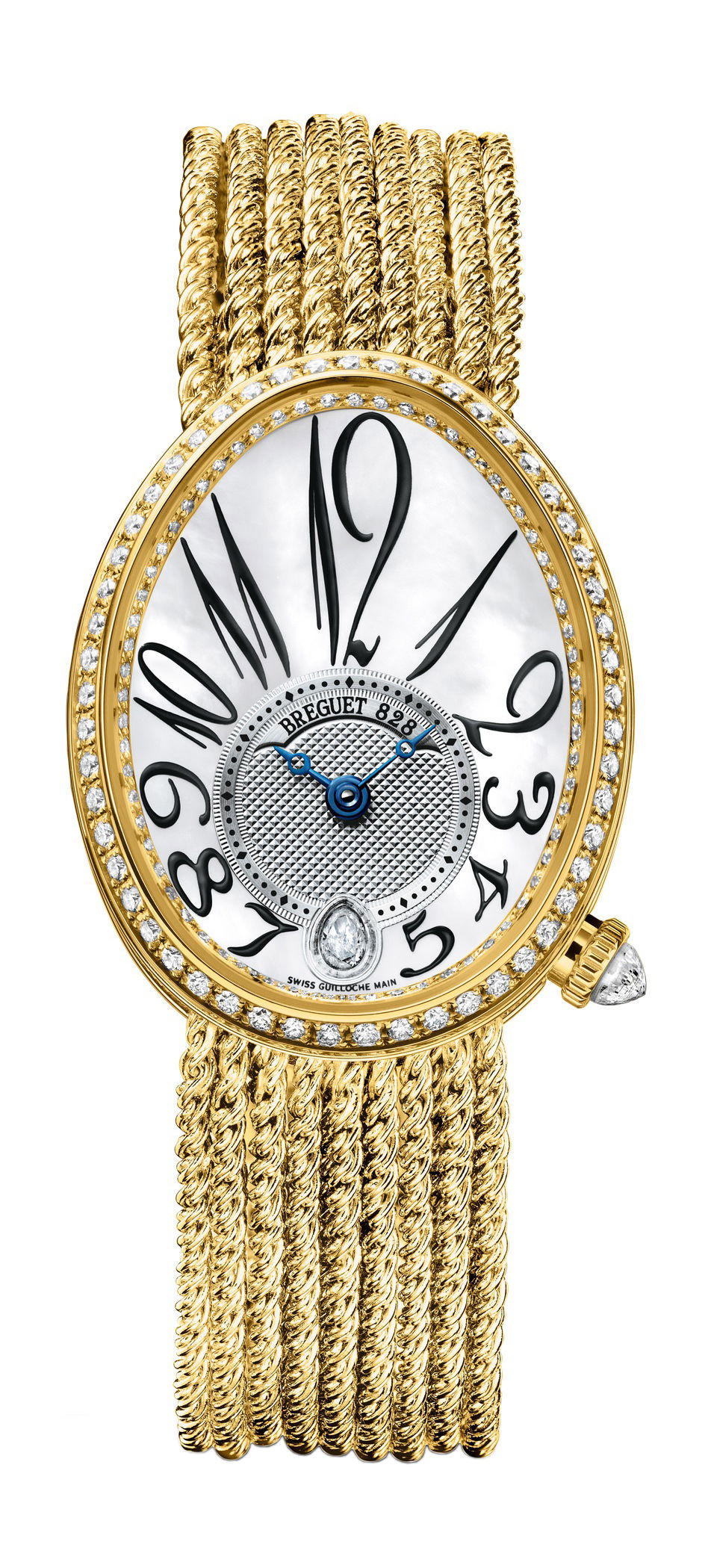 Breguet Reine de Naples 8918 luxury timepiece - detailed view