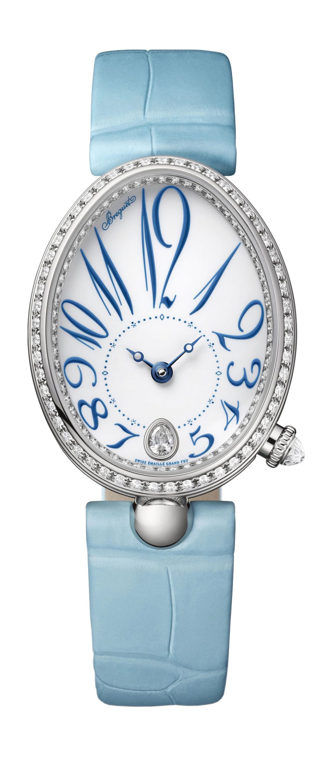 Breguet Reine de Naples 8918 luxury timepiece - detailed view