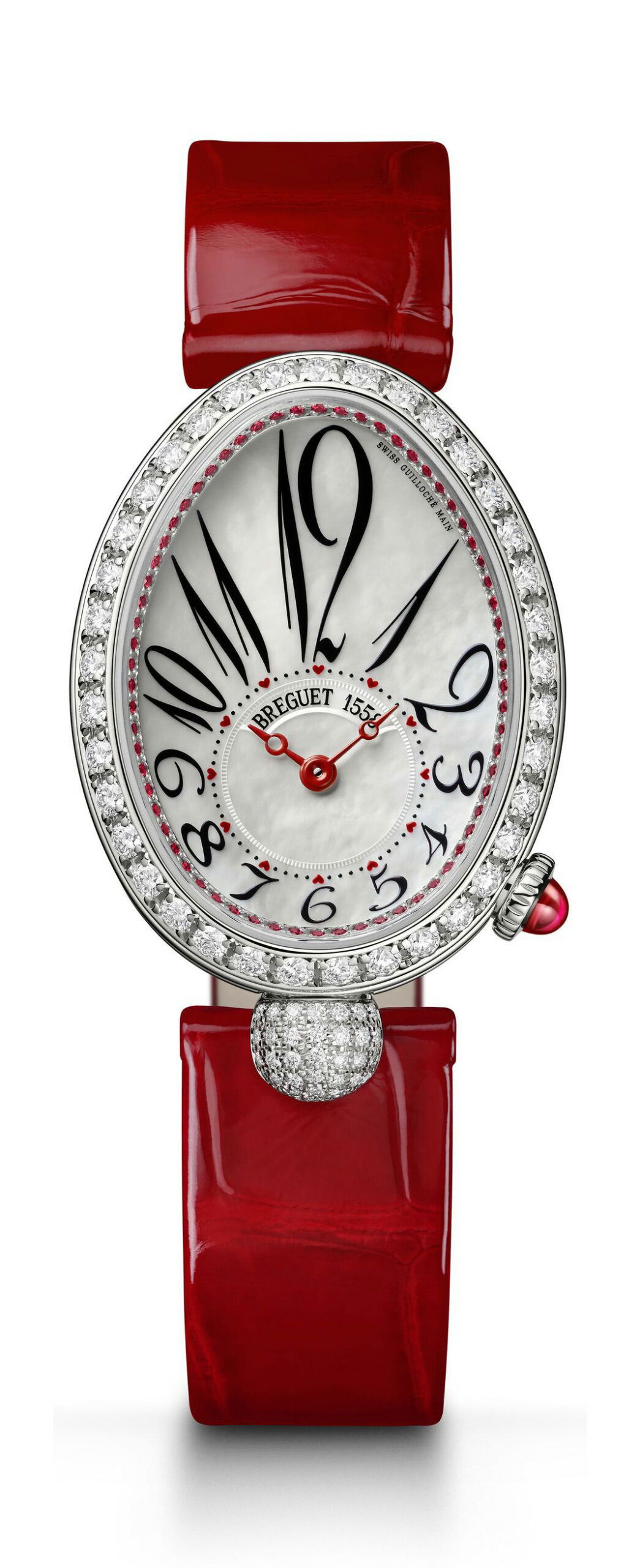 Breguet Reine de Naples 8925 Valentine’s Day Edition 2024 luxury timepiece - detailed view