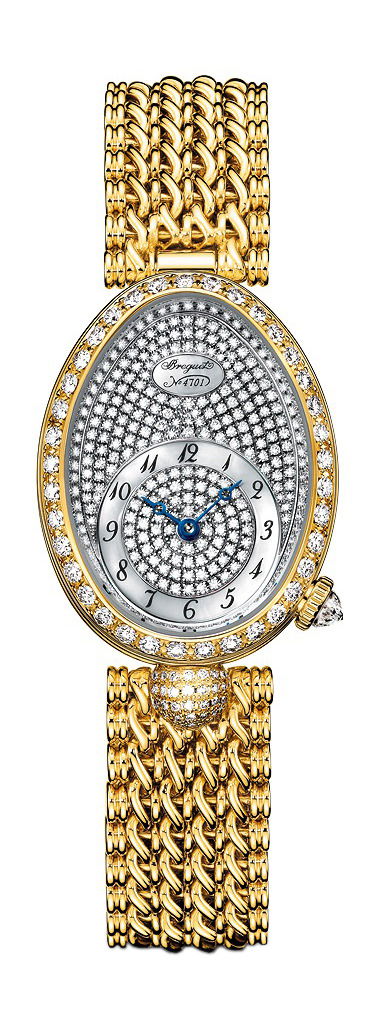 Breguet Reine de Naples 8928 luxury timepiece - detailed view