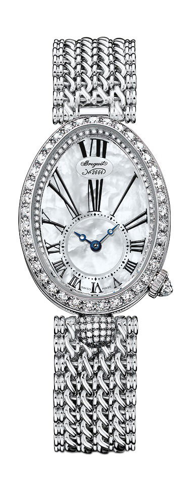 Breguet Reine de Naples 8928 luxury timepiece - detailed view