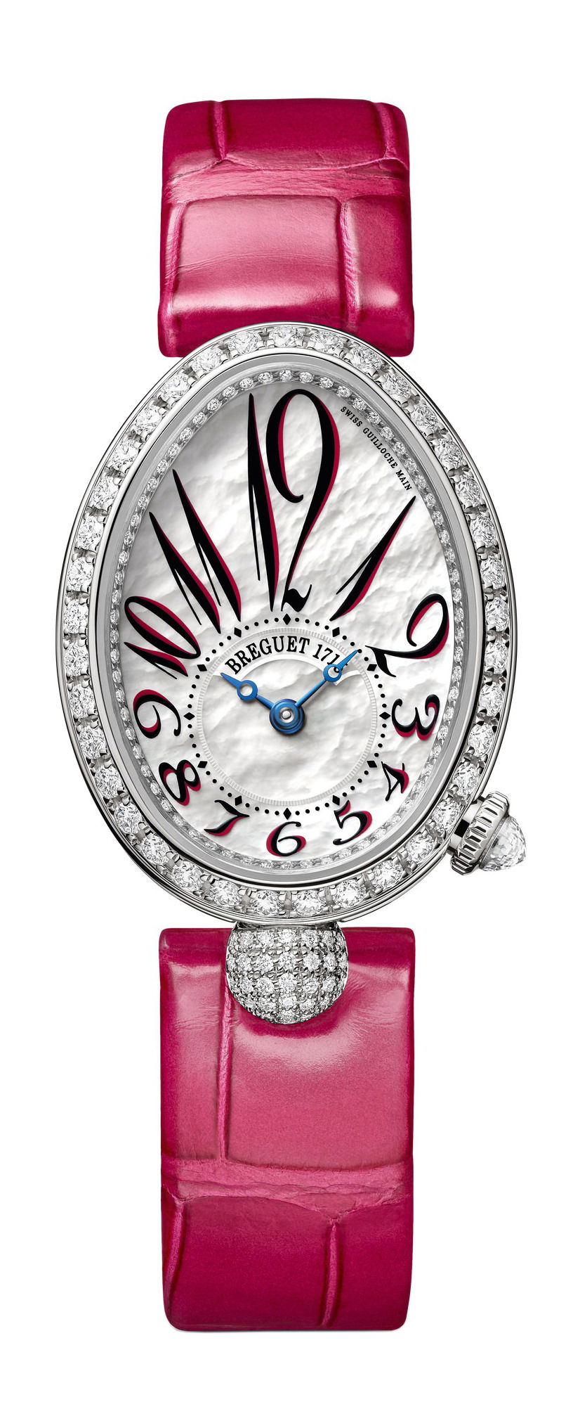Breguet Reine de Naples 8928 luxury timepiece - detailed view