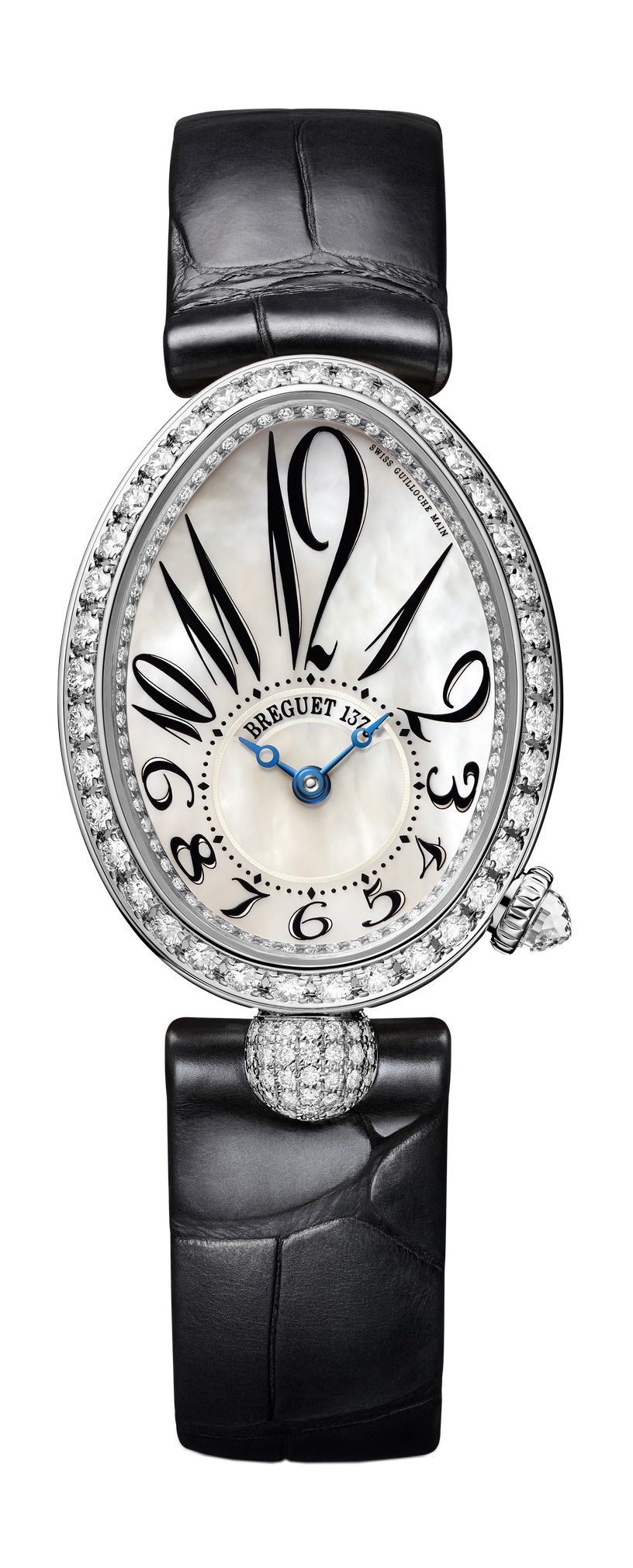 Breguet Reine de Naples 8928 luxury timepiece - detailed view