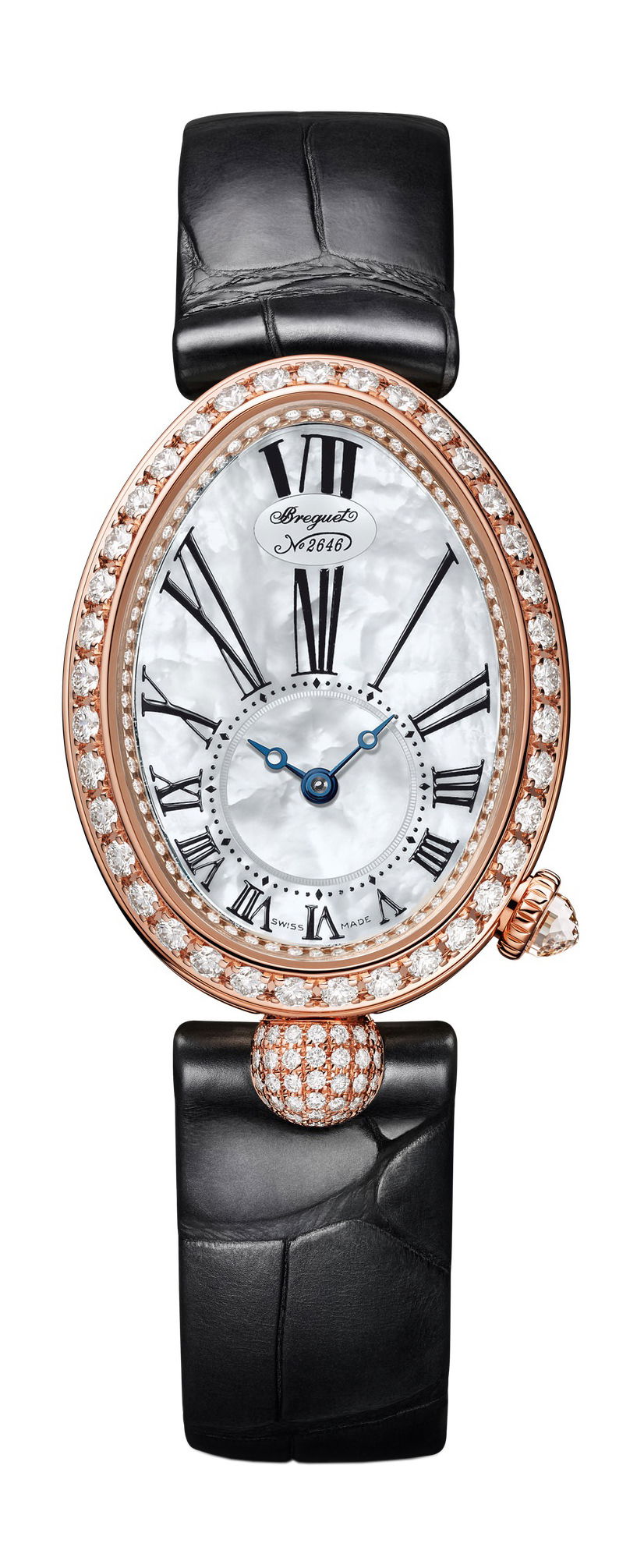 Breguet Reine de Naples 8928 luxury timepiece - detailed view