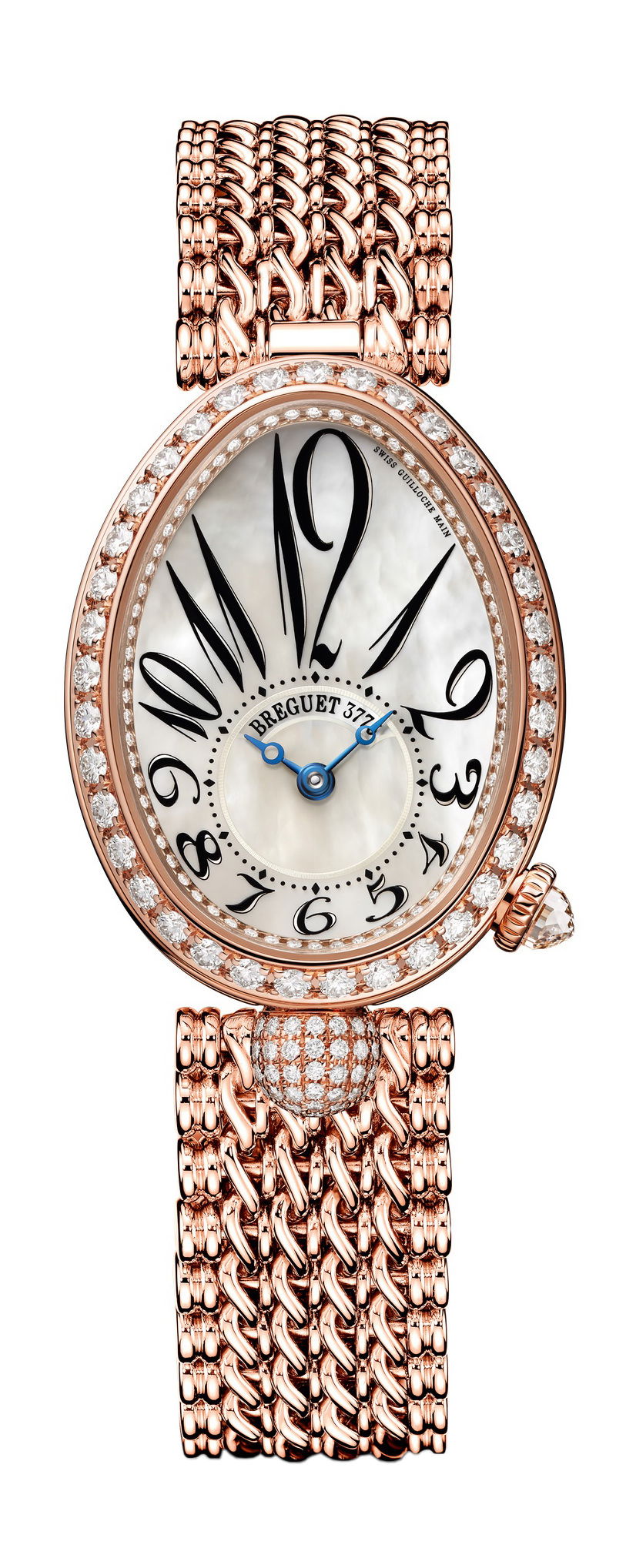 Breguet Reine de Naples 8928 luxury timepiece - detailed view
