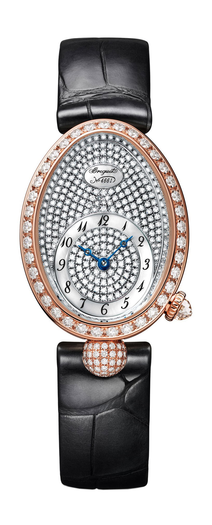 Breguet Reine de Naples 8928 luxury timepiece - detailed view