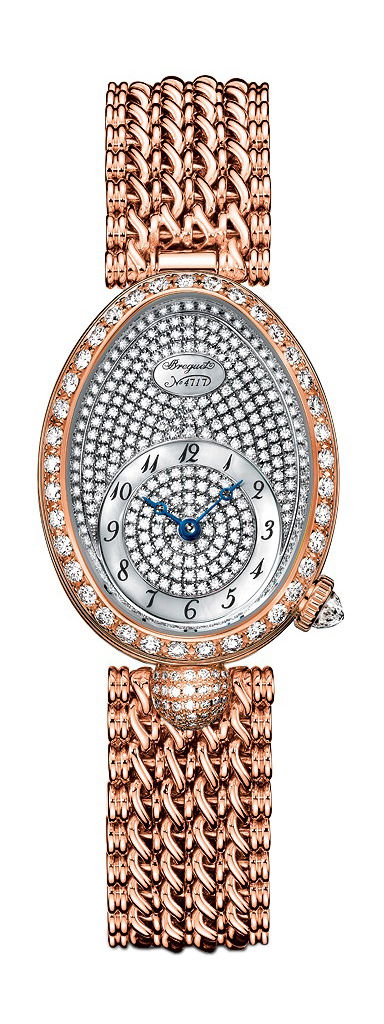 Breguet Reine de Naples 8928 luxury timepiece - detailed view