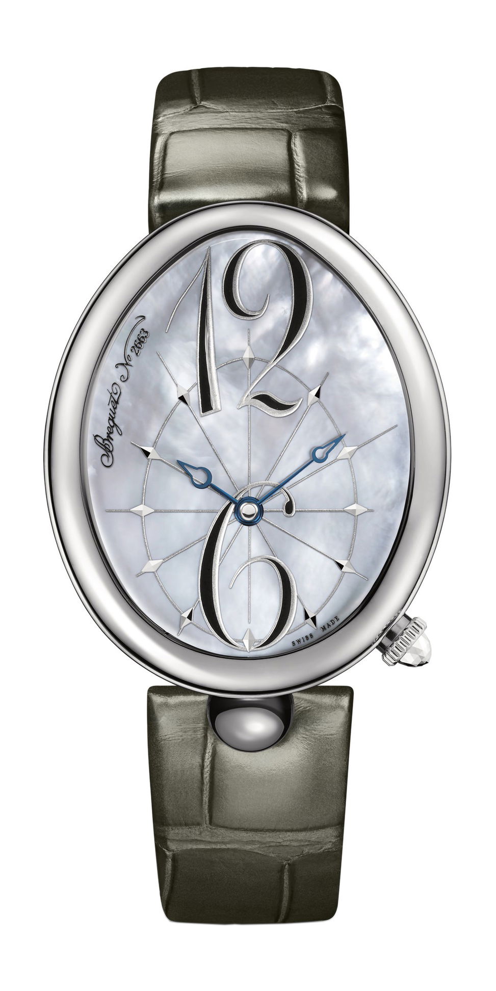 Breguet Reine de Naples 8967 luxury timepiece - detailed view