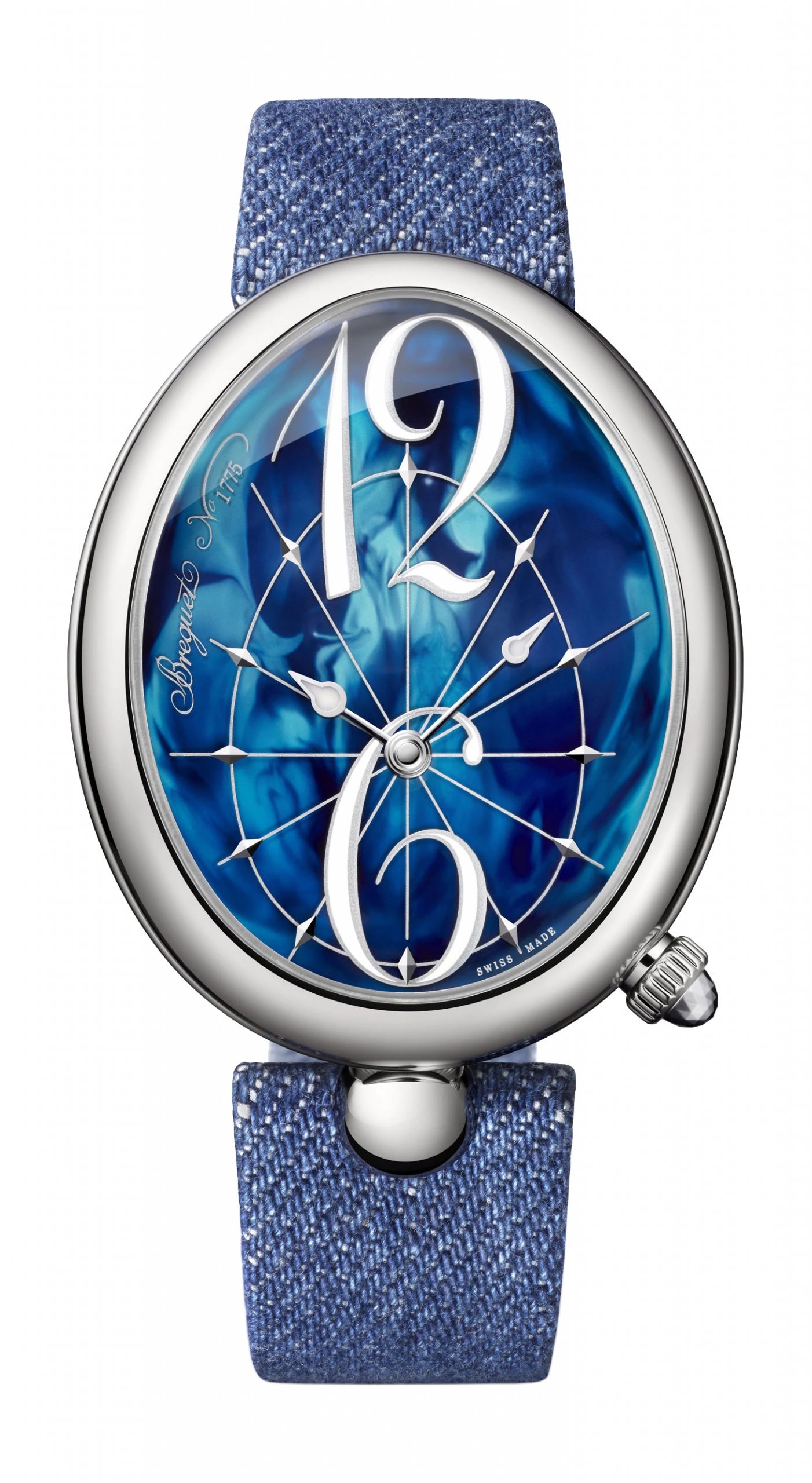 Breguet Reine de Naples 8967 luxury timepiece - detailed view