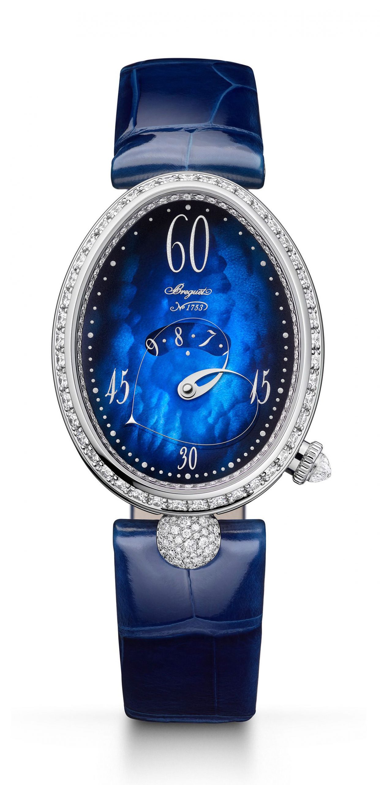 Breguet Reine de Naples 9835 luxury timepiece - detailed view