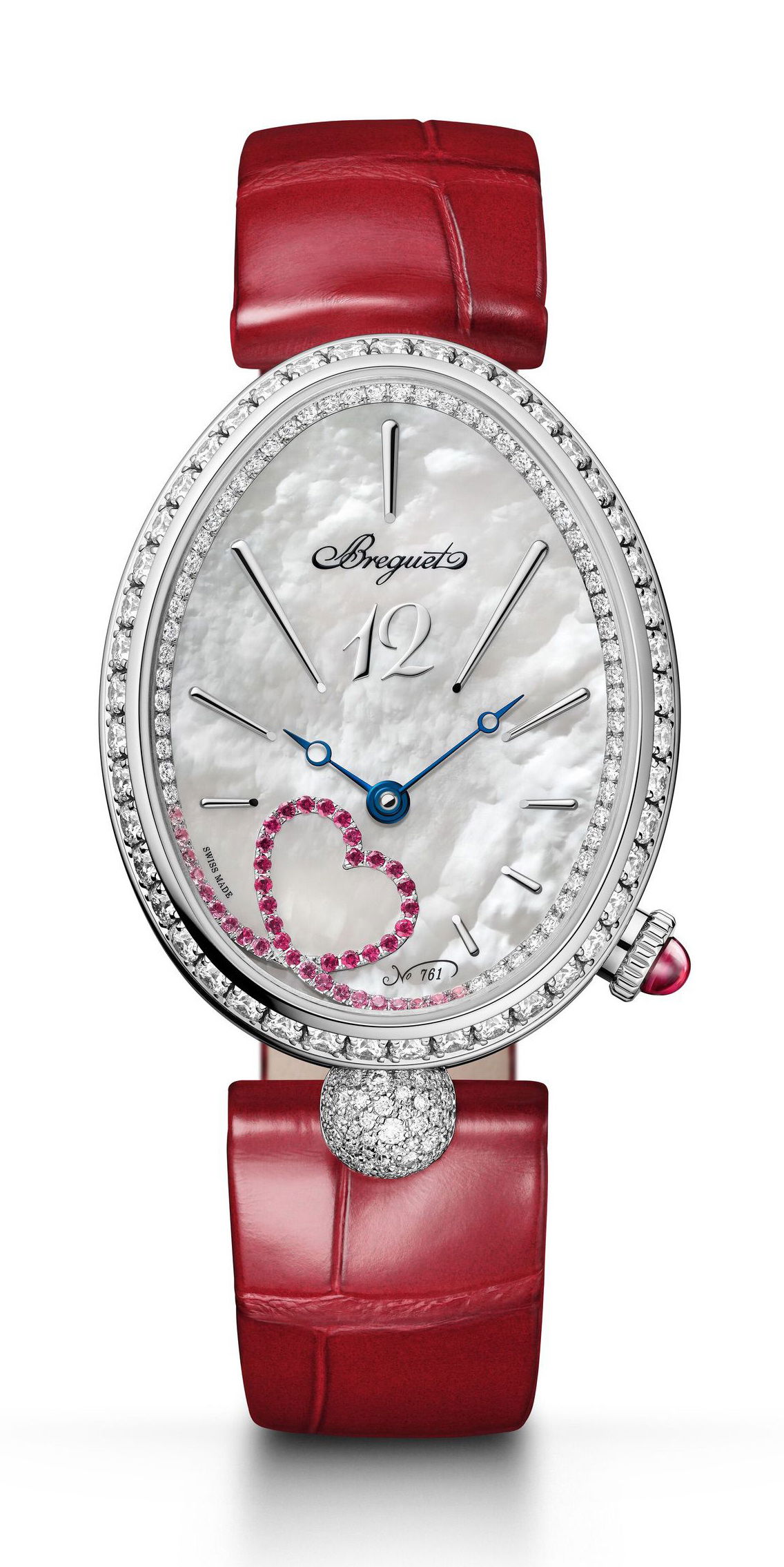 Breguet Reine de Naples 9915 luxury timepiece - detailed view