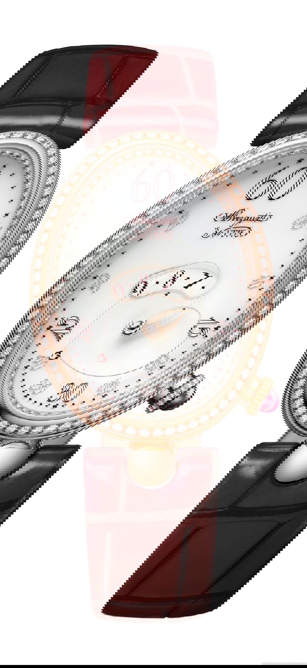 Breguet Reine de Naples Coeur 9825 luxury timepiece - detailed view