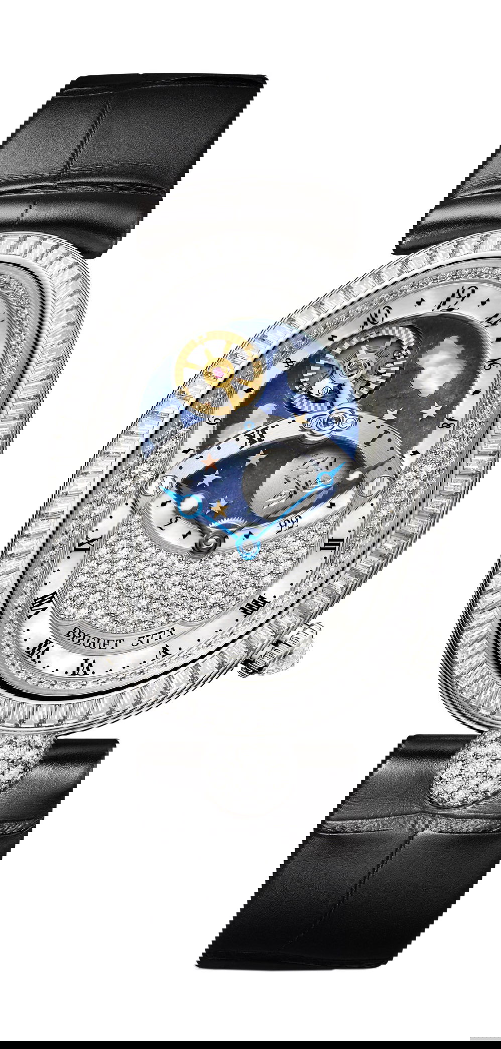 Breguet Reine de Naples Jour/Nuit 8999 luxury timepiece - detailed view