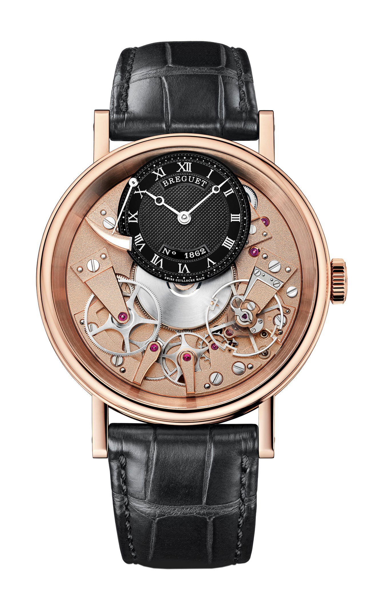 Breguet Tradition 7057 luxury timepiece - detailed view