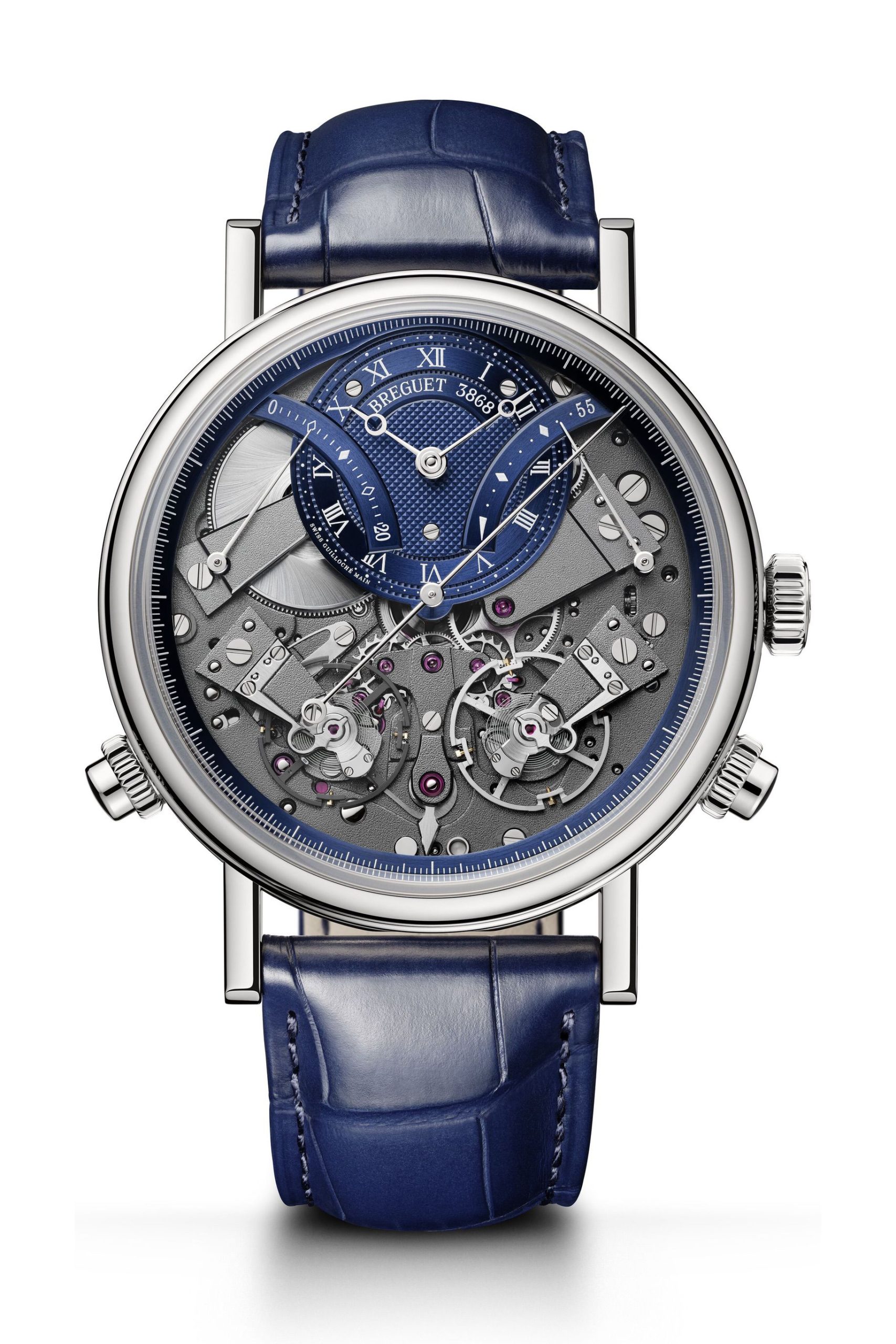 Breguet Tradition Chronographe Indépendant 7077 luxury timepiece - detailed view