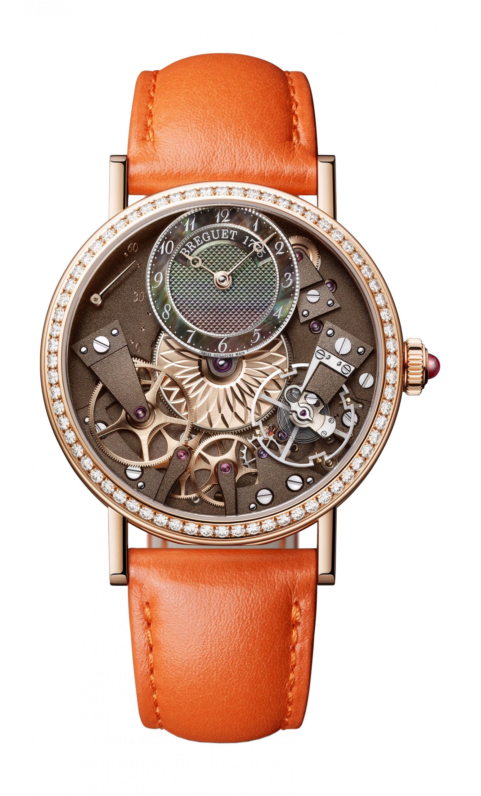 Breguet Tradition Dame 7038 luxury timepiece - detailed view