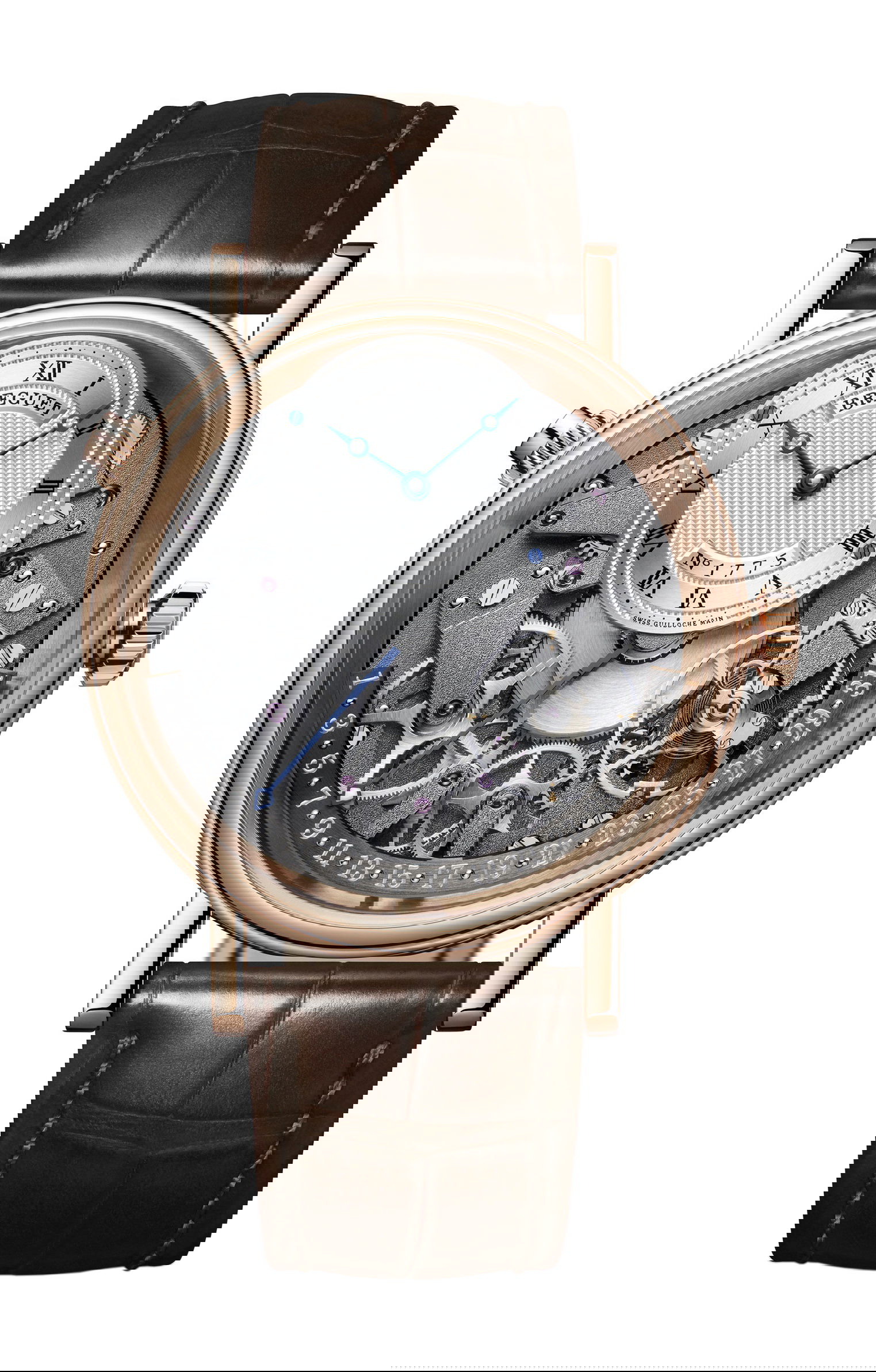 Breguet Tradition Quantième Rétrograde luxury timepiece - detailed view