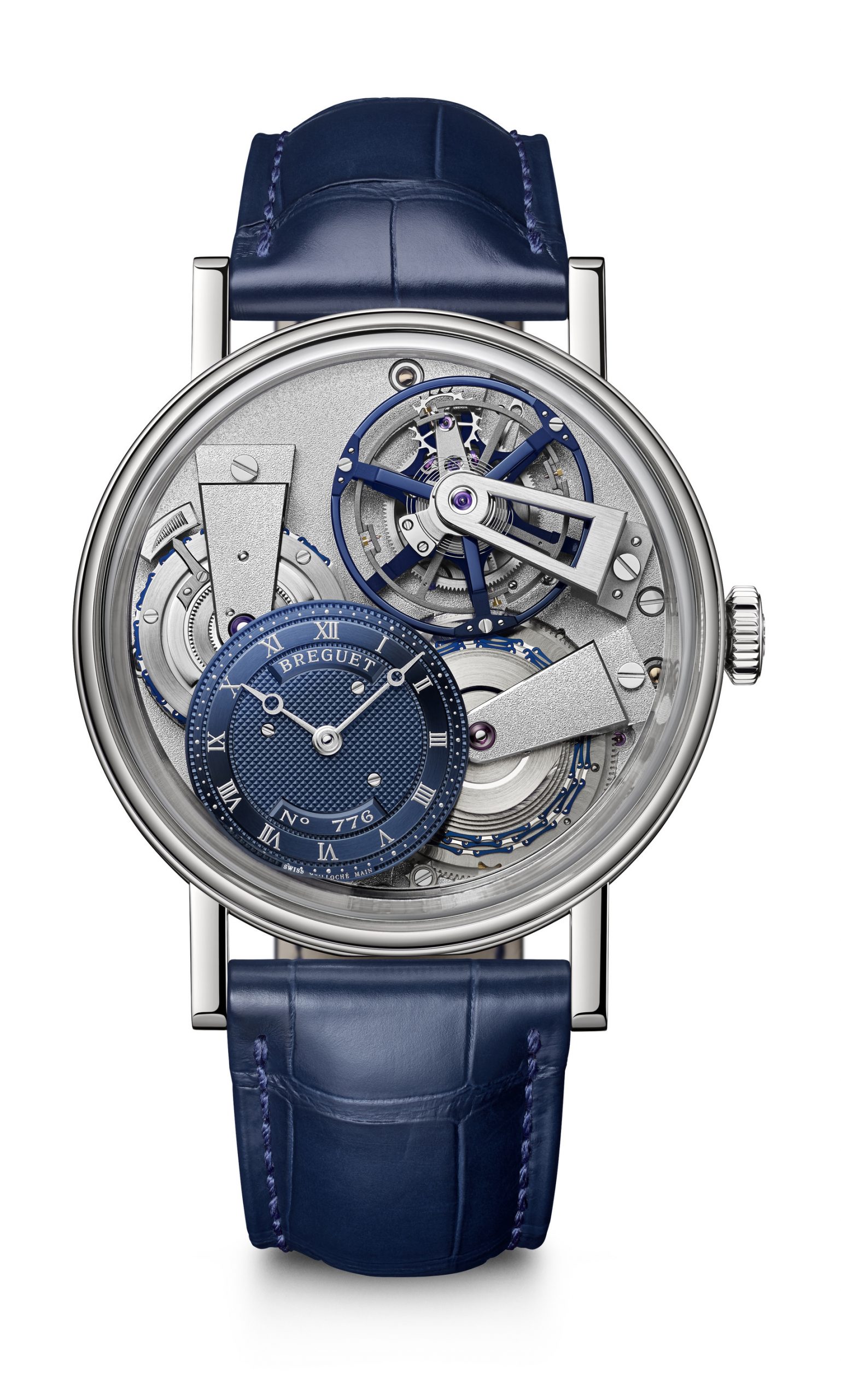Breguet Tradition Tourbillon 7047 luxury timepiece - detailed view