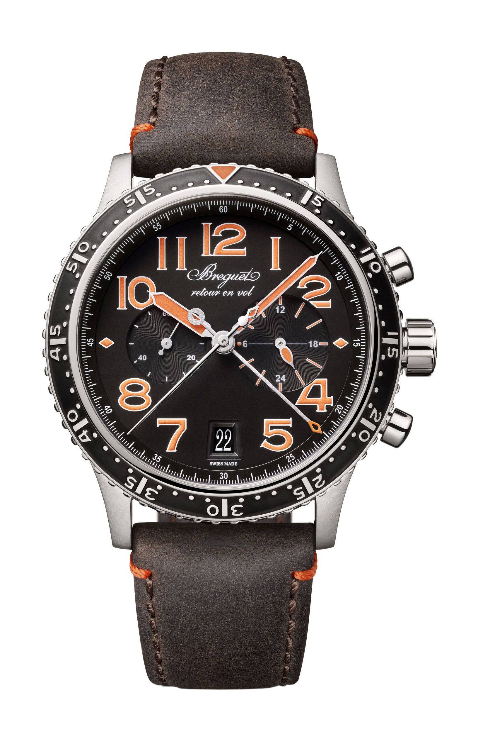 Breguet Type XXI 3815 luxury timepiece - detailed view