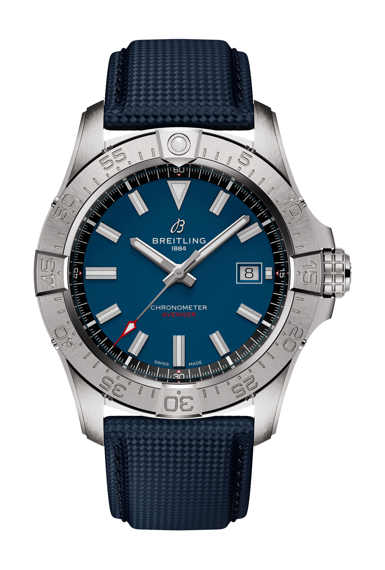Breitling Avenger Automatic 42 luxury timepiece - detailed view