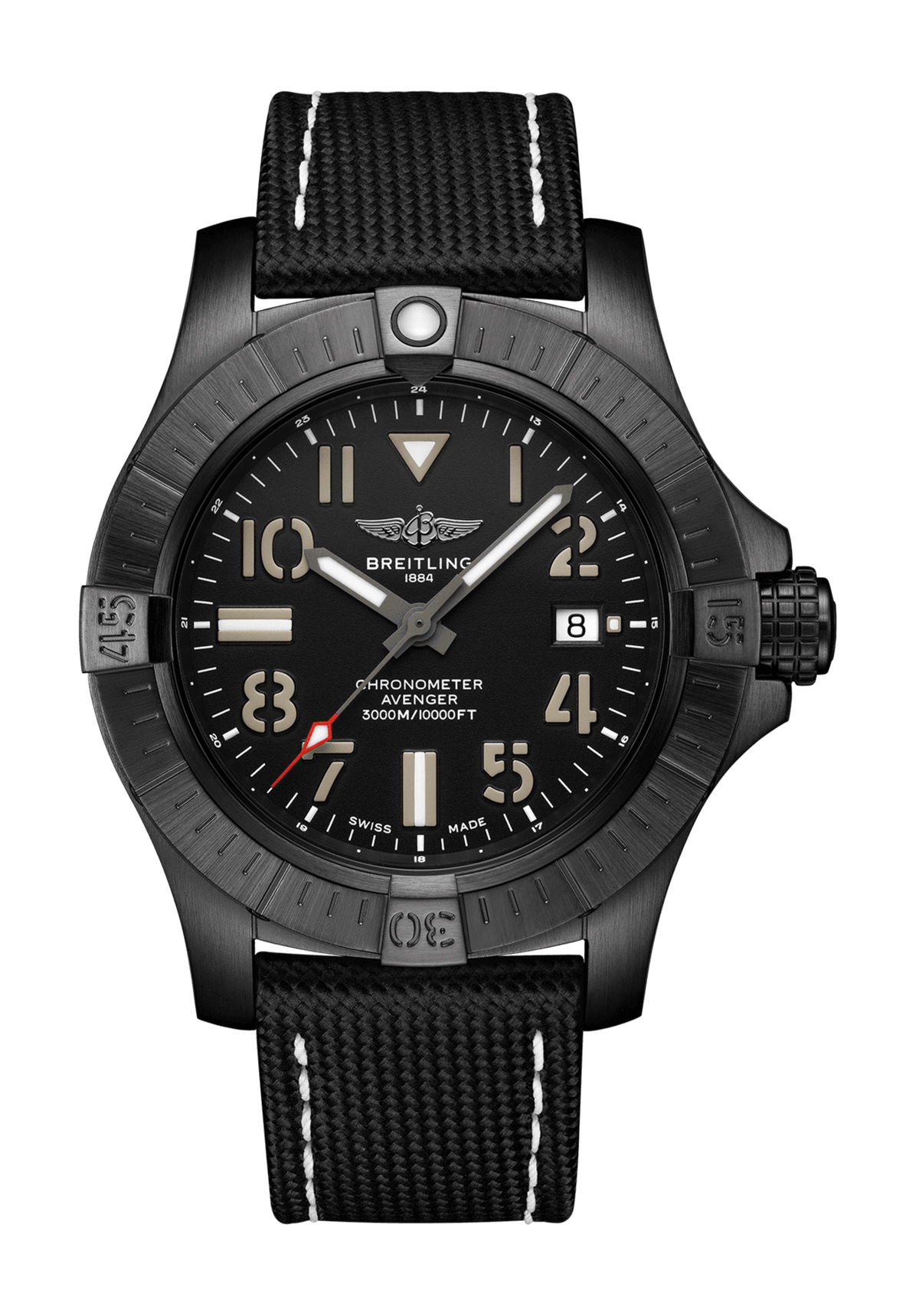 Breitling Avenger Automatic 45 Seawolf Night Mission watch