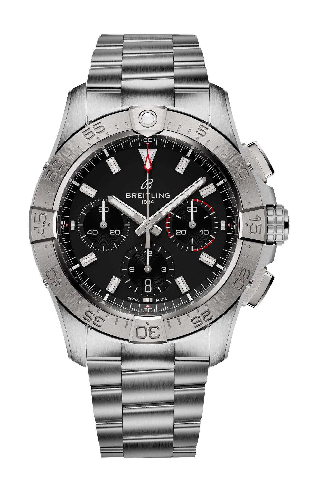 Breitling Avenger B01 Chronograph 42 luxury timepiece - detailed view