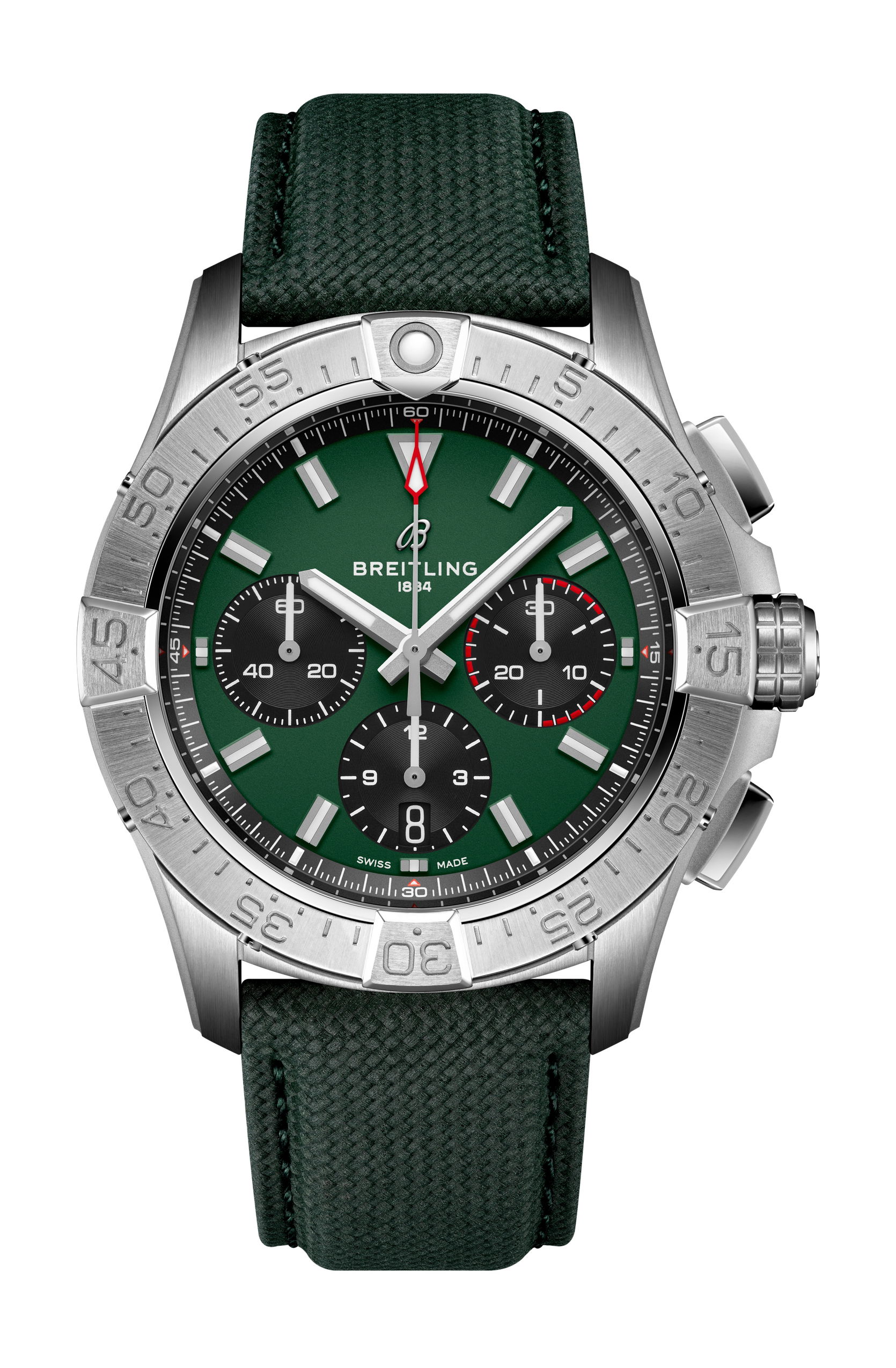 Breitling Avenger B01 Chronograph 42 luxury timepiece - detailed view