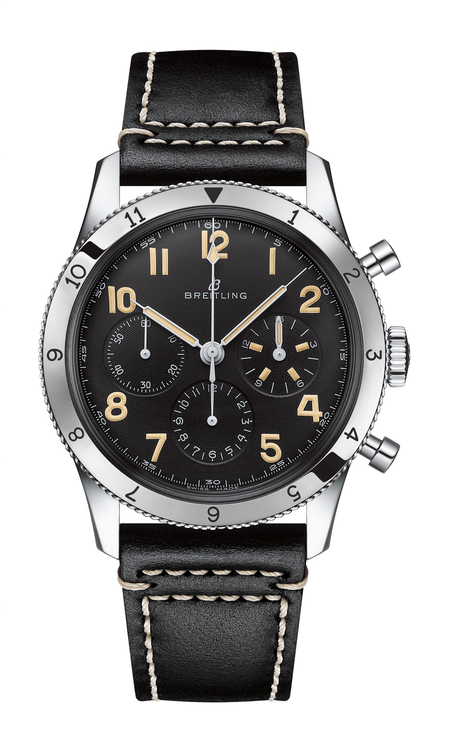Breitling Avi Ref. 765 1953 Re-edition luxury timepiece - detailed view