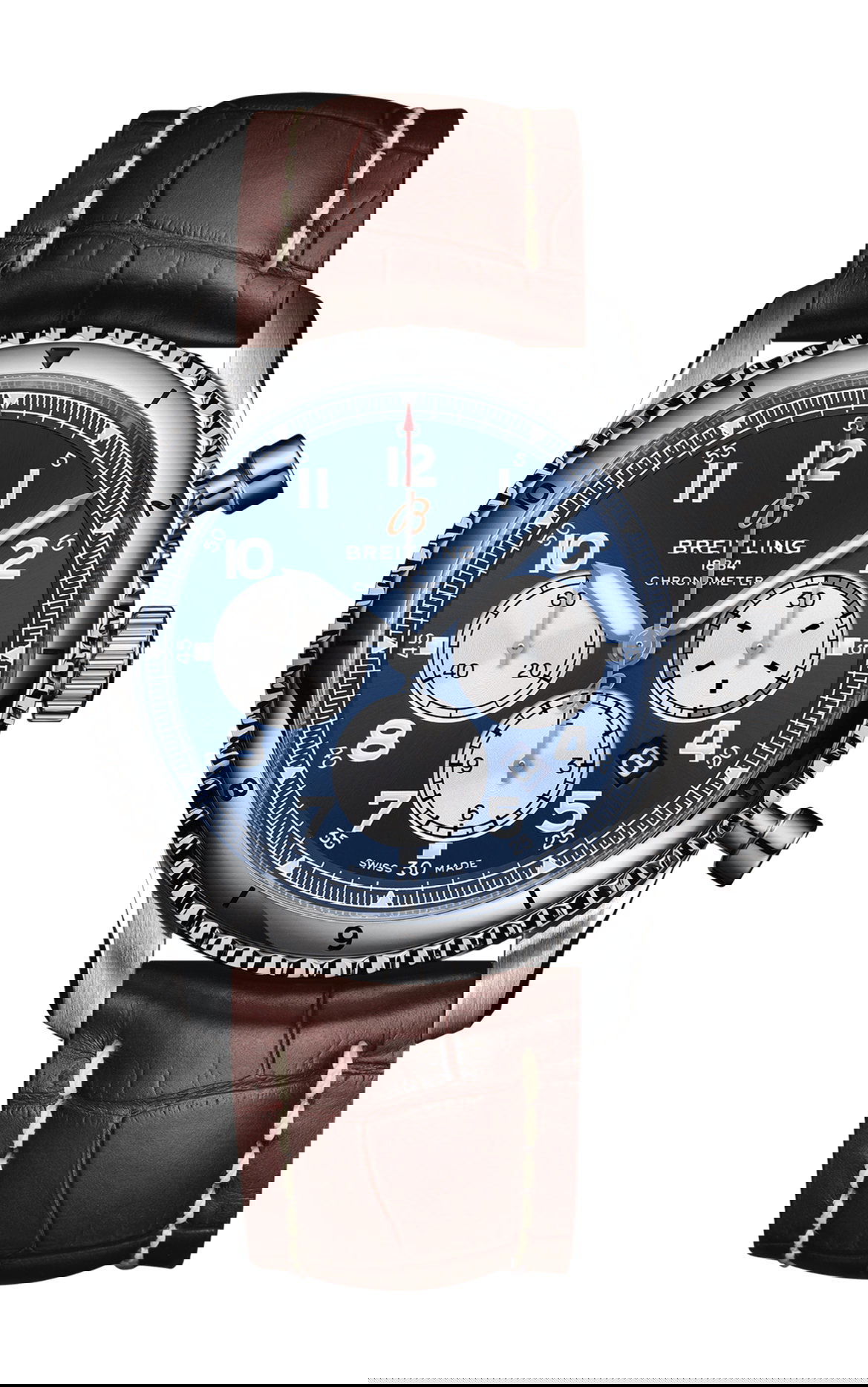 Breitling Aviator 8 B01 Chronograph 43 luxury timepiece - detailed view