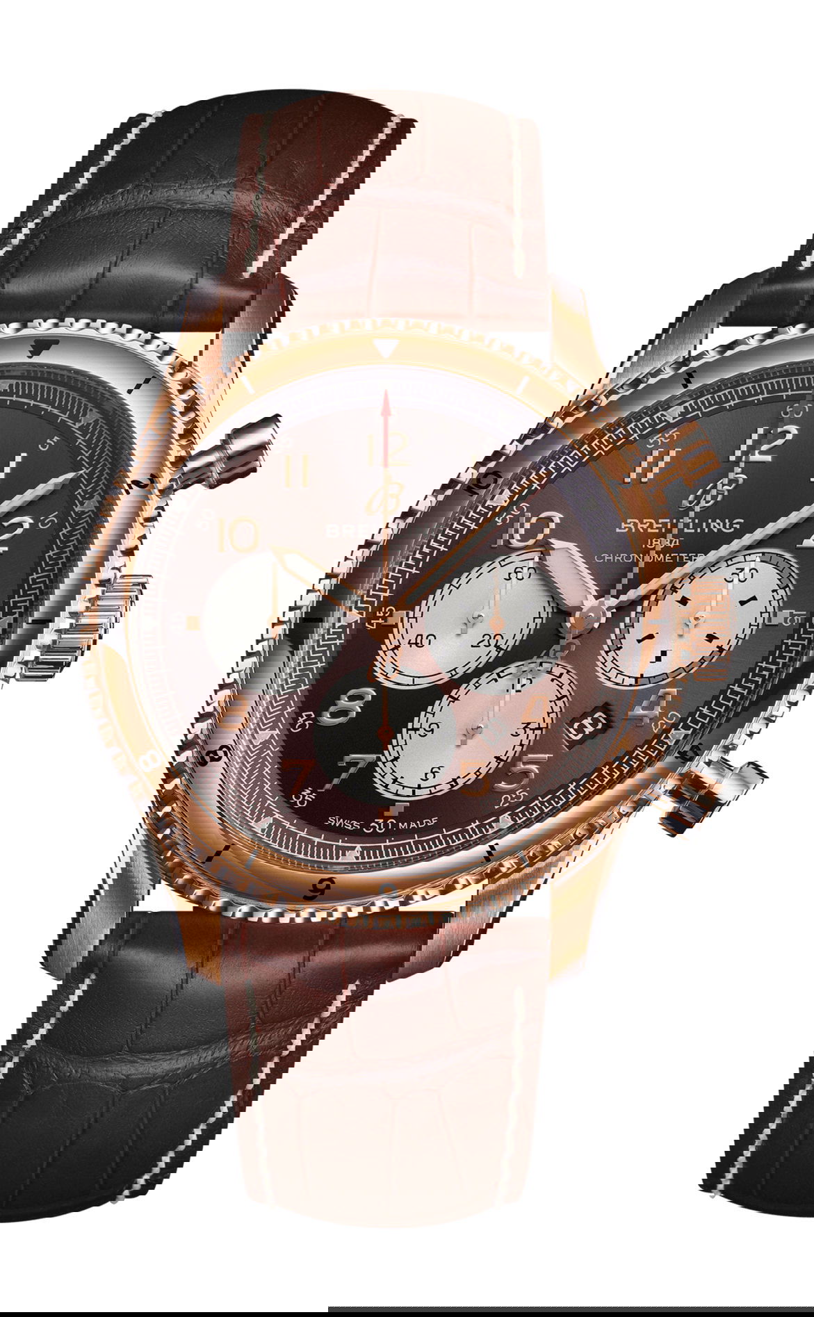 Breitling Aviator 8 B01 Chronograph 43 luxury timepiece - detailed view