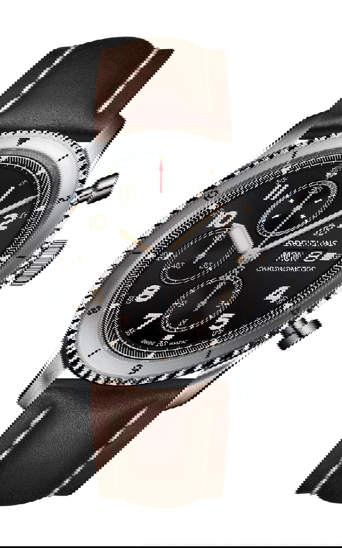 Breitling Aviator 8 Chronograph 43 luxury timepiece - detailed view