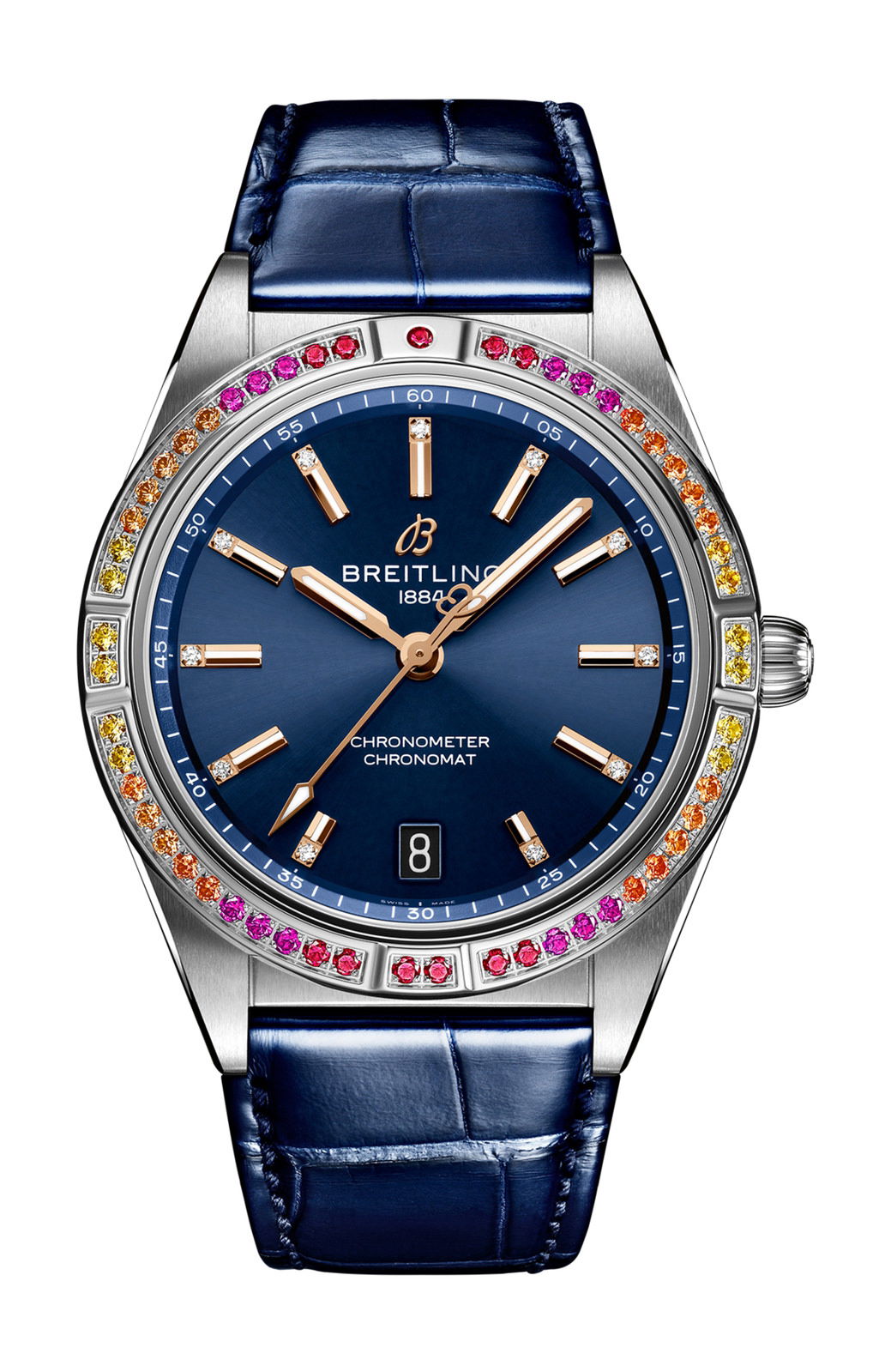 Breitling Chronomat Automatic 36 South Sea luxury timepiece - detailed view
