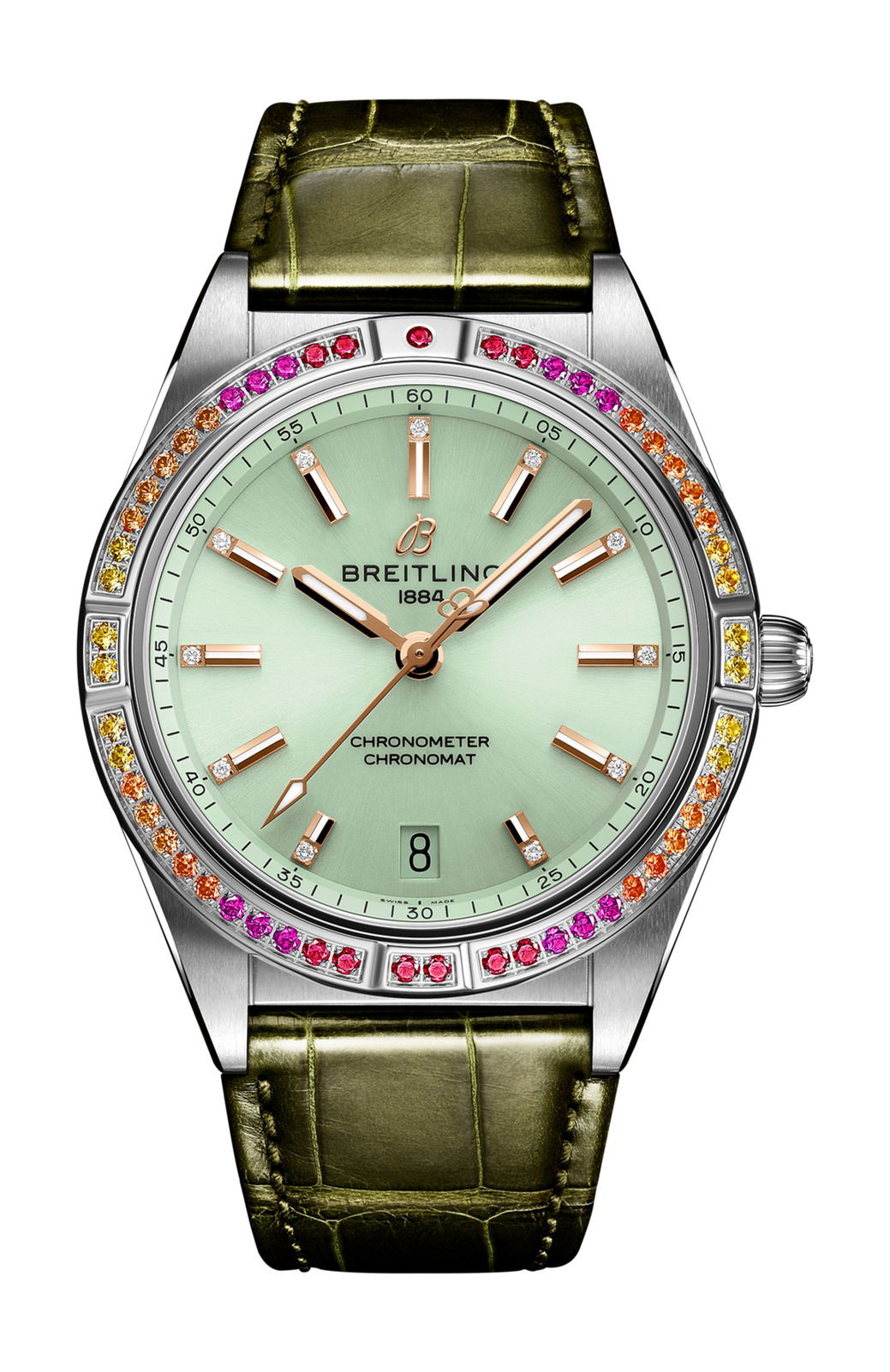 Breitling Chronomat Automatic 36 South Sea luxury timepiece - detailed view
