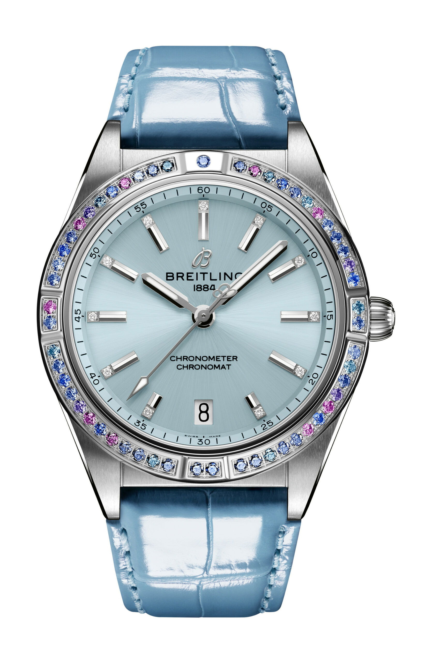 Breitling Chronomat Automatic 36 South Sea luxury timepiece - detailed view