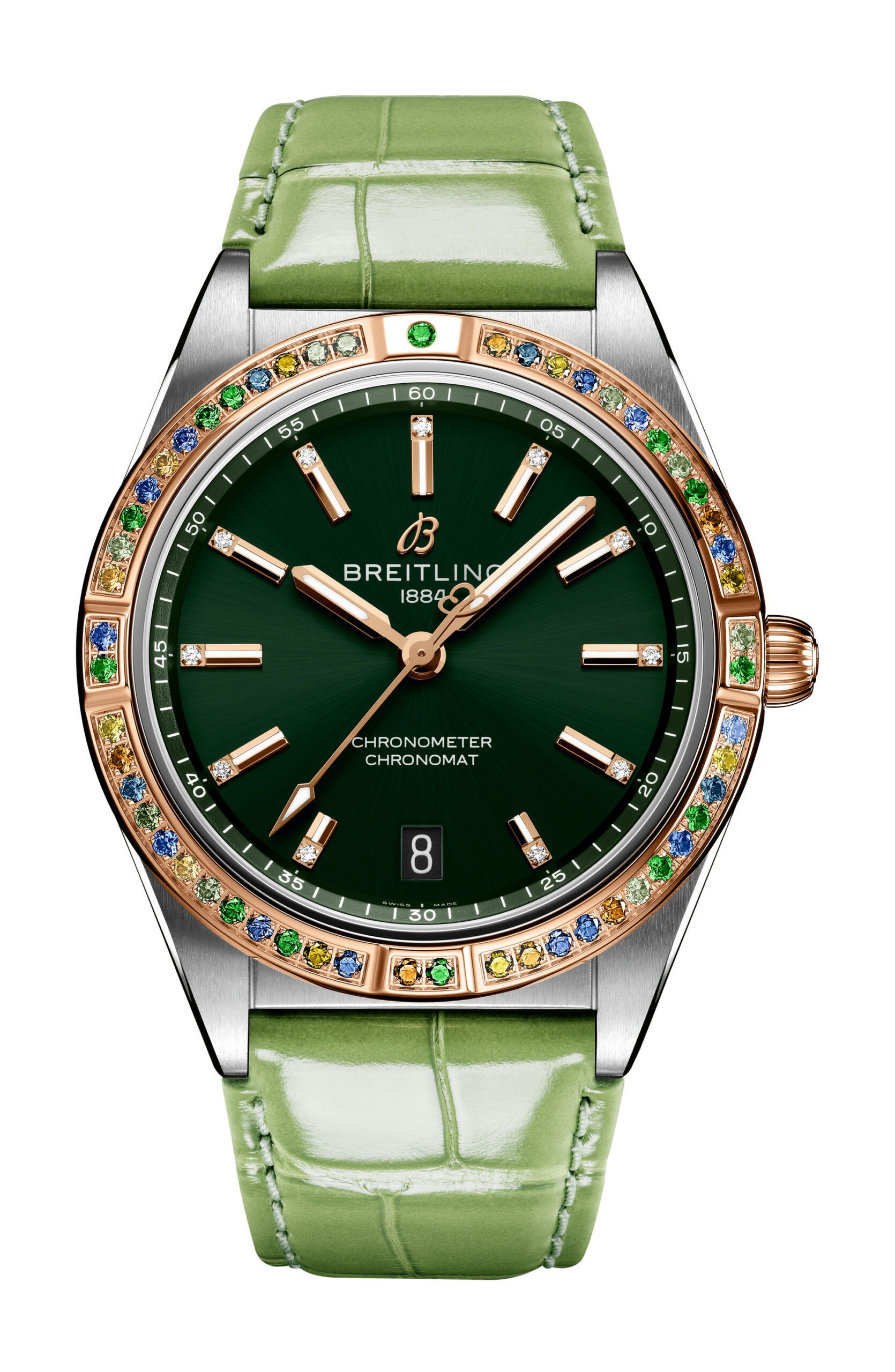 Breitling Chronomat Automatic 36 South Sea luxury timepiece - detailed view