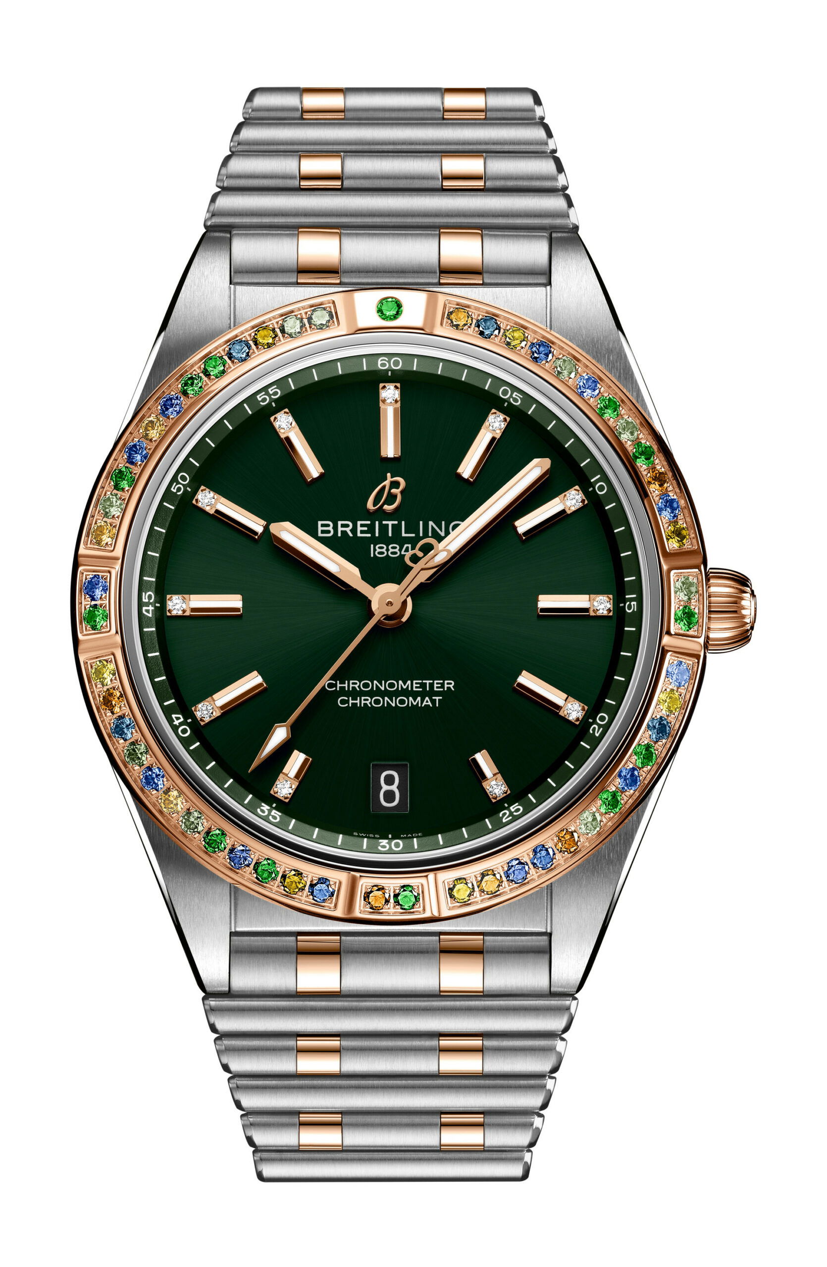 Breitling Chronomat Automatic 36 South Sea luxury timepiece - detailed view