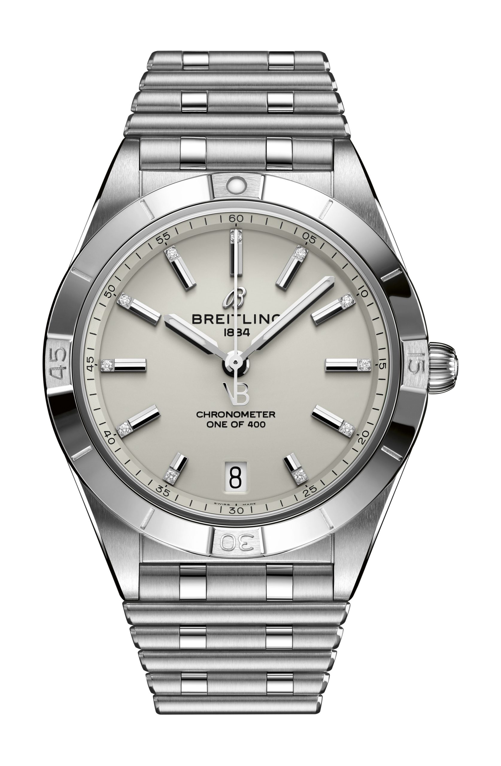 Breitling Chronomat Automatic 36 Victoria Beckham luxury timepiece - detailed view