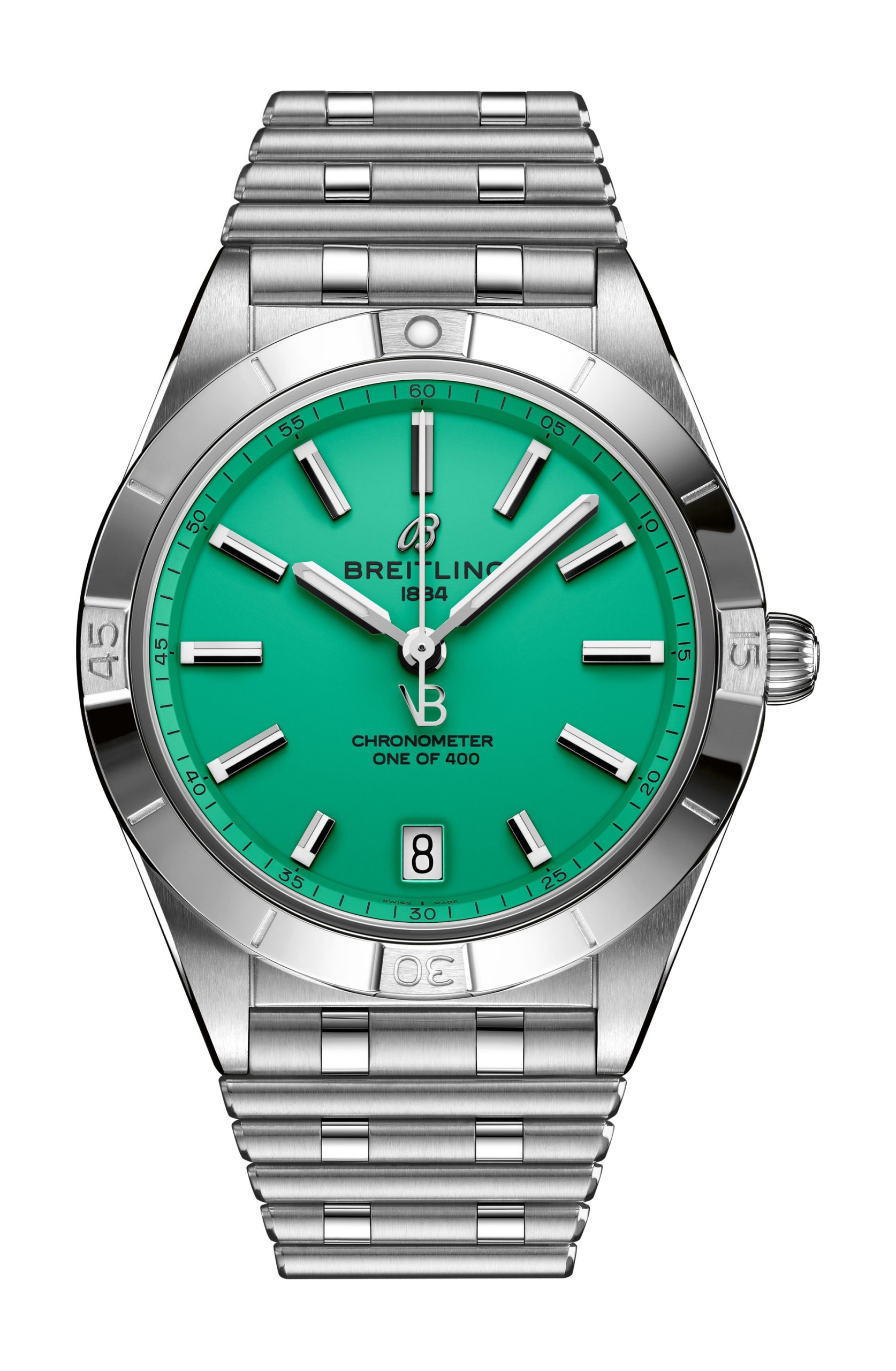 Breitling Chronomat Automatic 36 Victoria Beckham luxury timepiece - detailed view