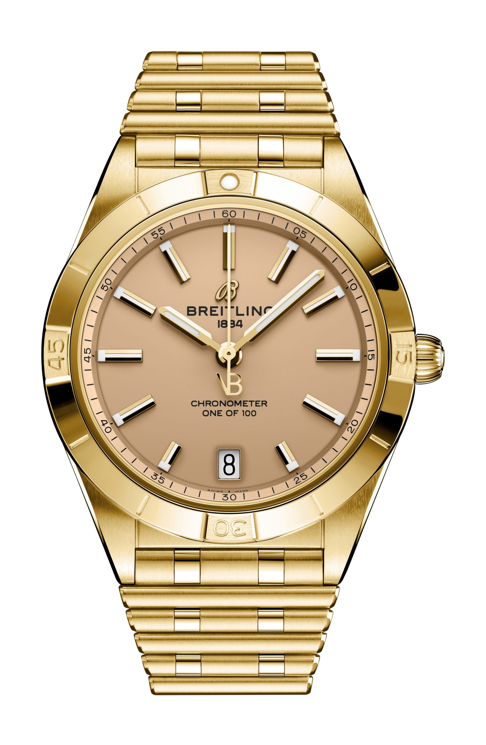 Breitling Chronomat Automatic 36 Victoria Beckham luxury timepiece - detailed view
