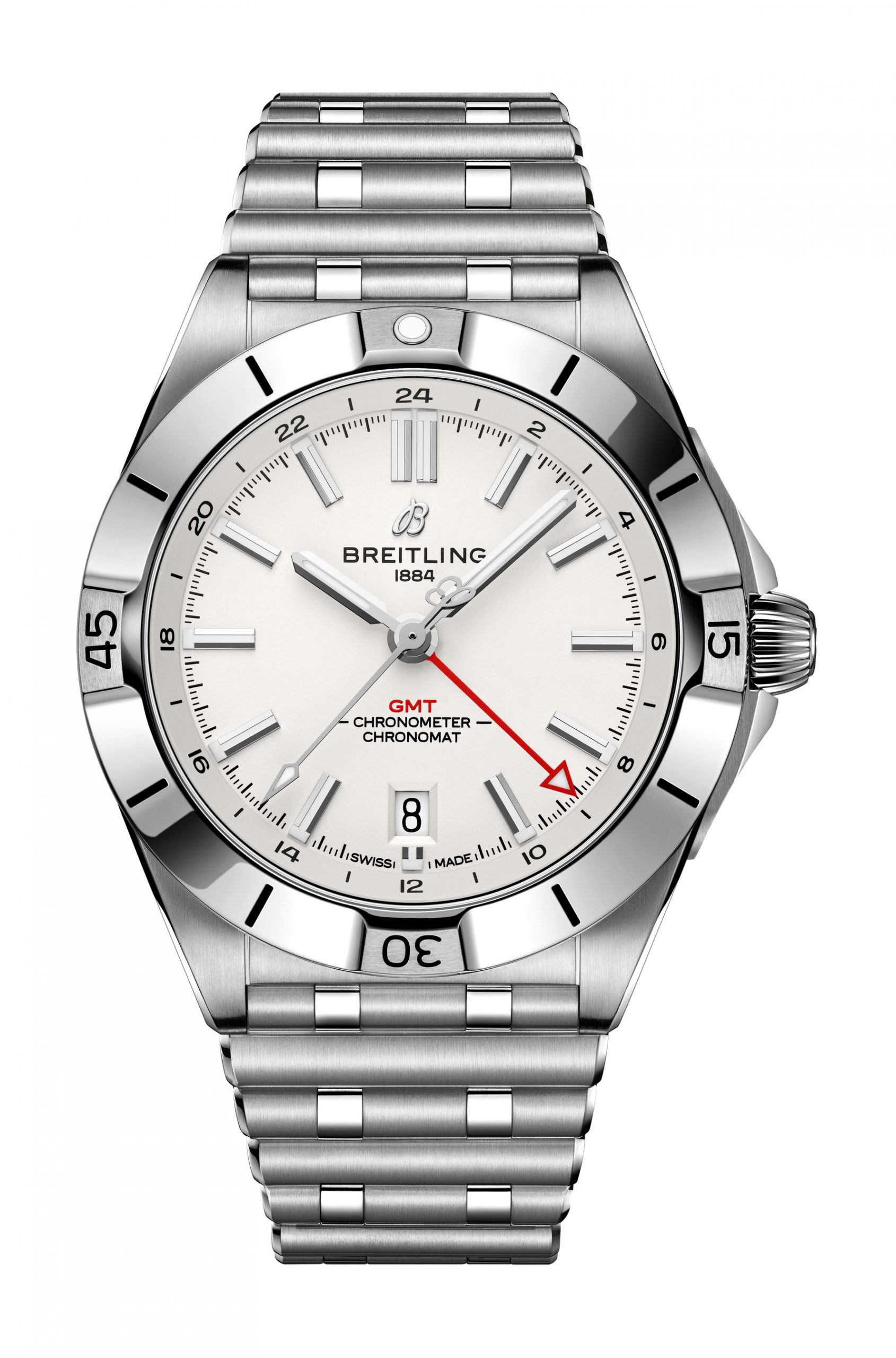 Breitling Chronomat Automatic GMT 40 luxury timepiece - detailed view